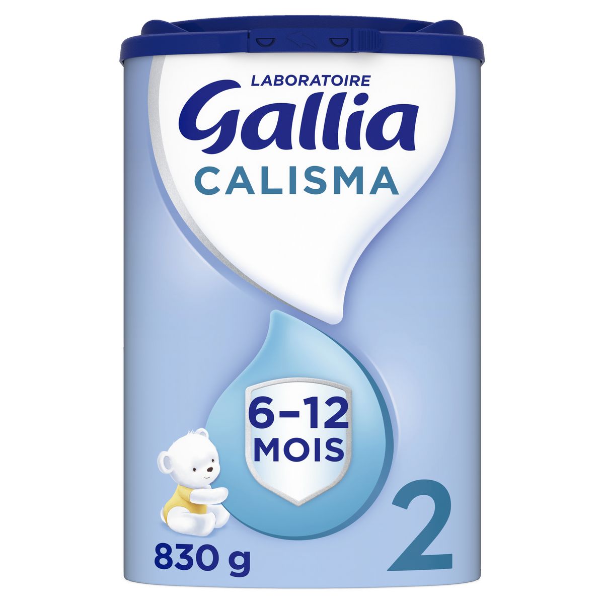 GALLIA Calisma 2 lait 2ème âge en poudre dès 6 à 12 mois. 830g