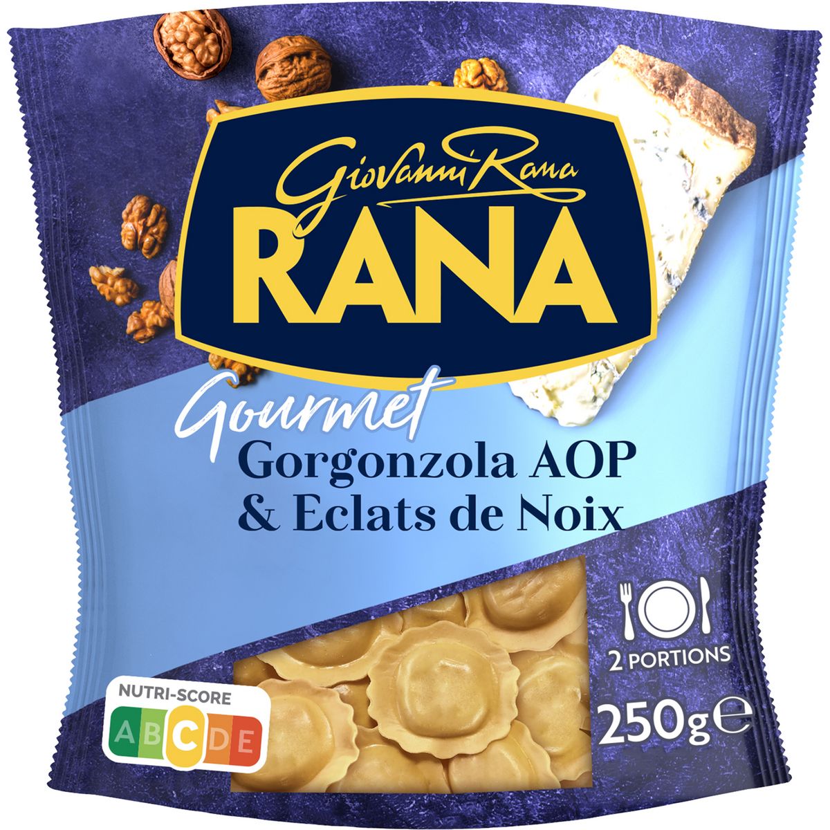 RANA Grandi girasoli gorgonzola & éclats de Noix 2 portions 250g