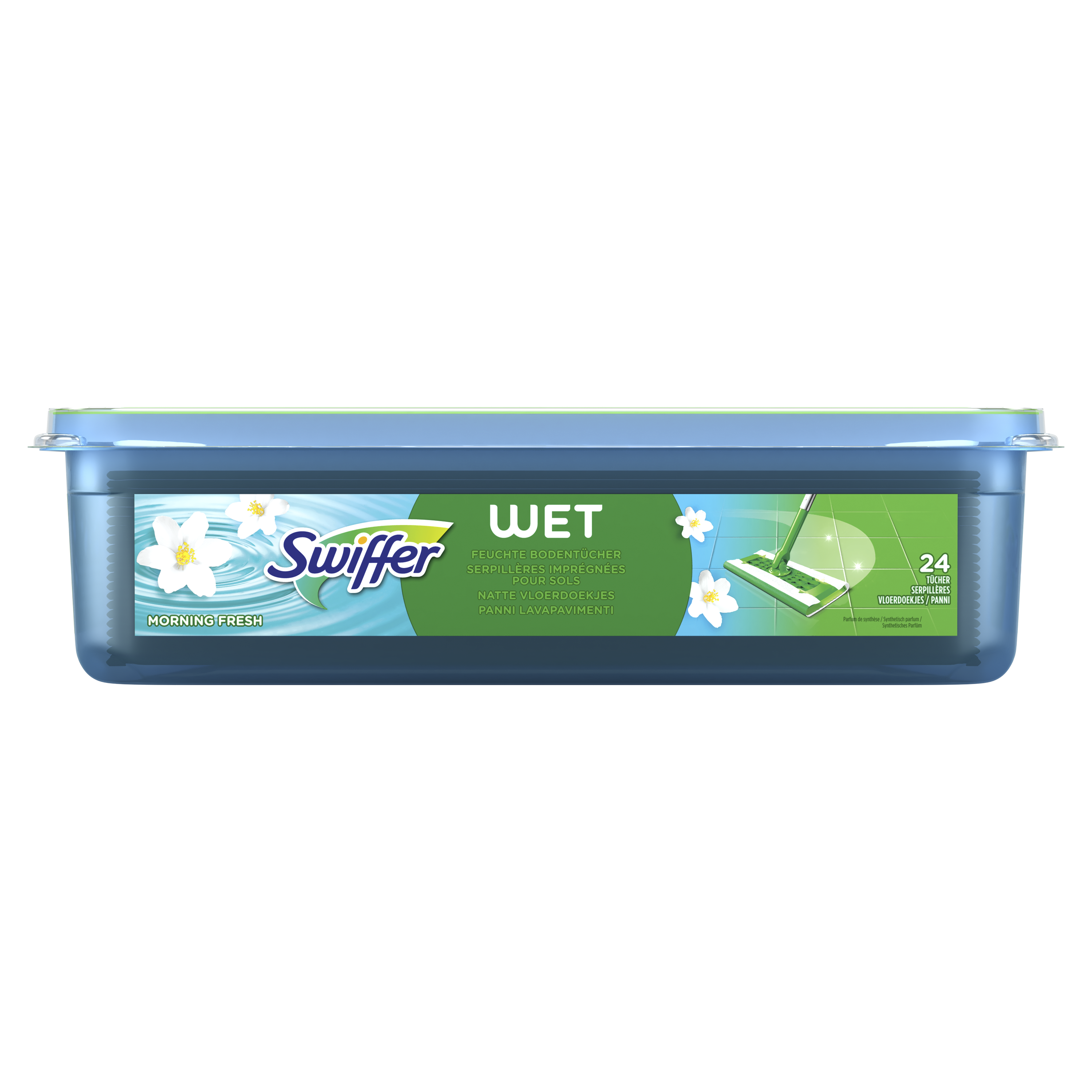 Swiffer Lingettes humides Paquet de recharge 24 pièces