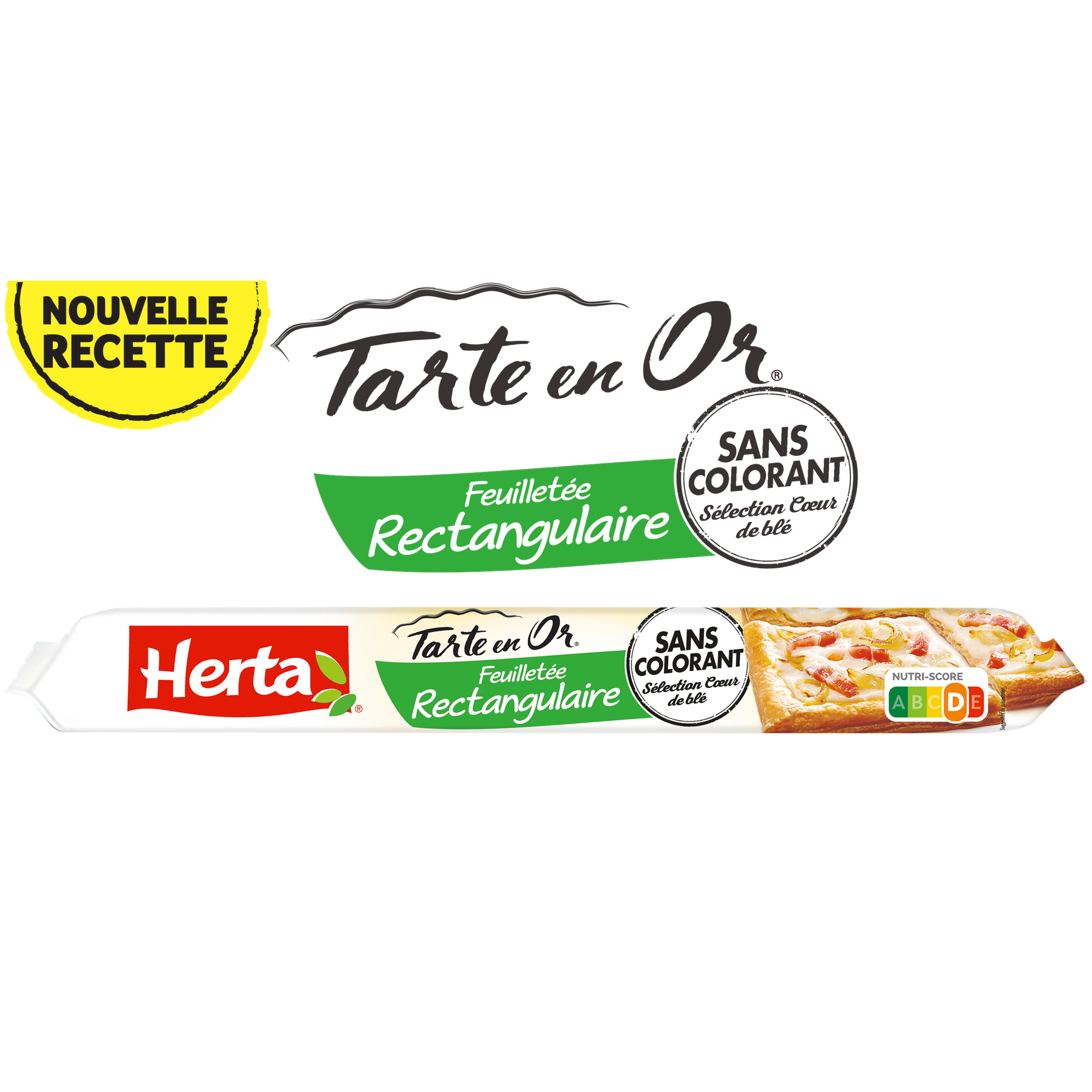 Achat / Vente Herta Pâte Feuilletée Réctangulaire, Tarte en Or, 230g