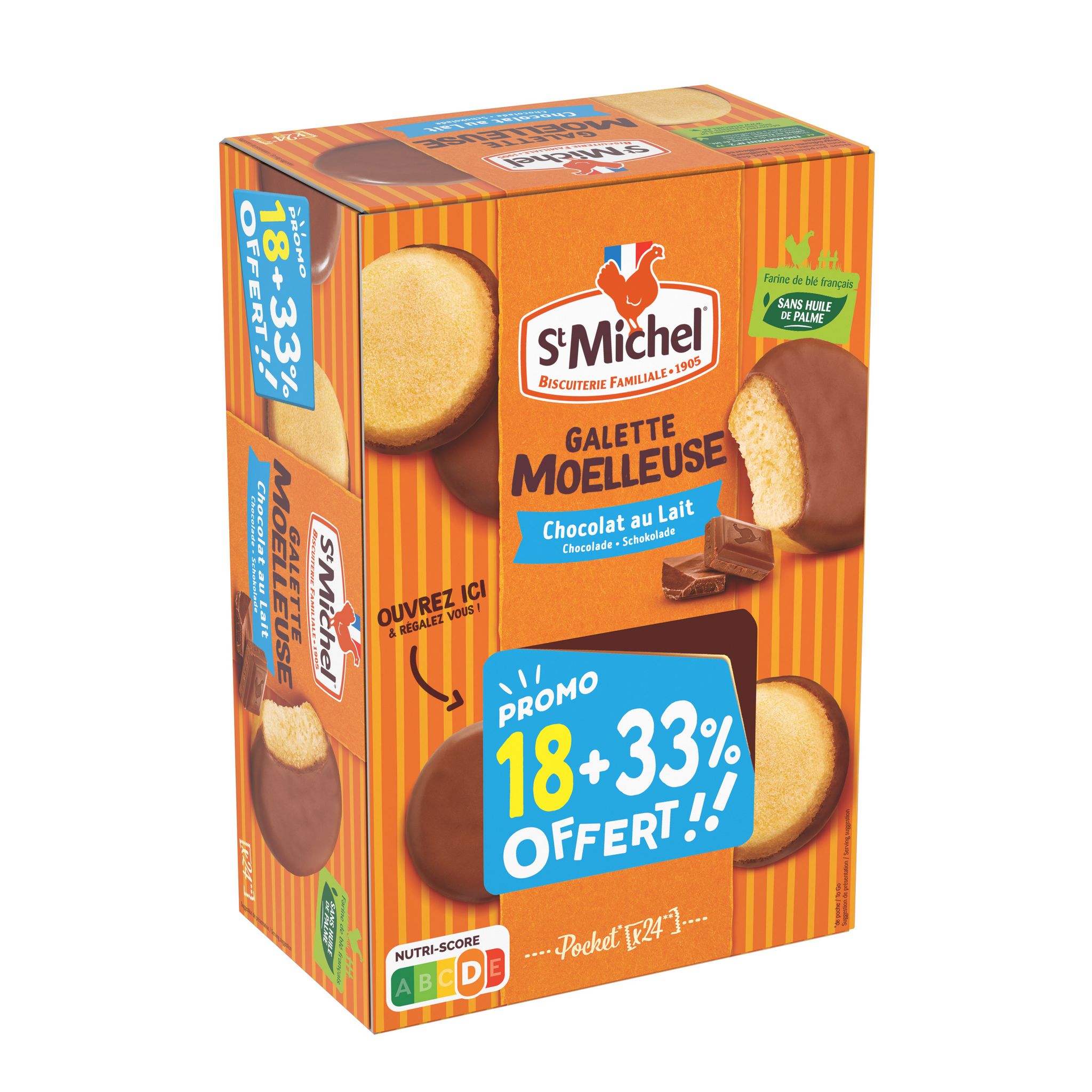 Galettes St Michel 51g (8 biscuits)