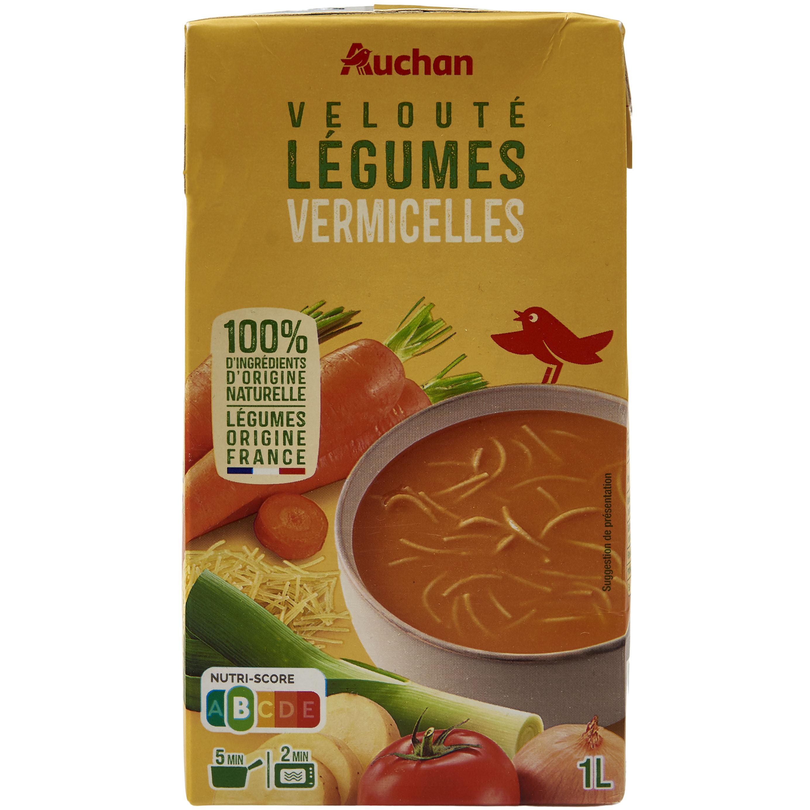 KNORR Soupe veloutée 9 légumes 2 personnes 2x30cl pas cher 