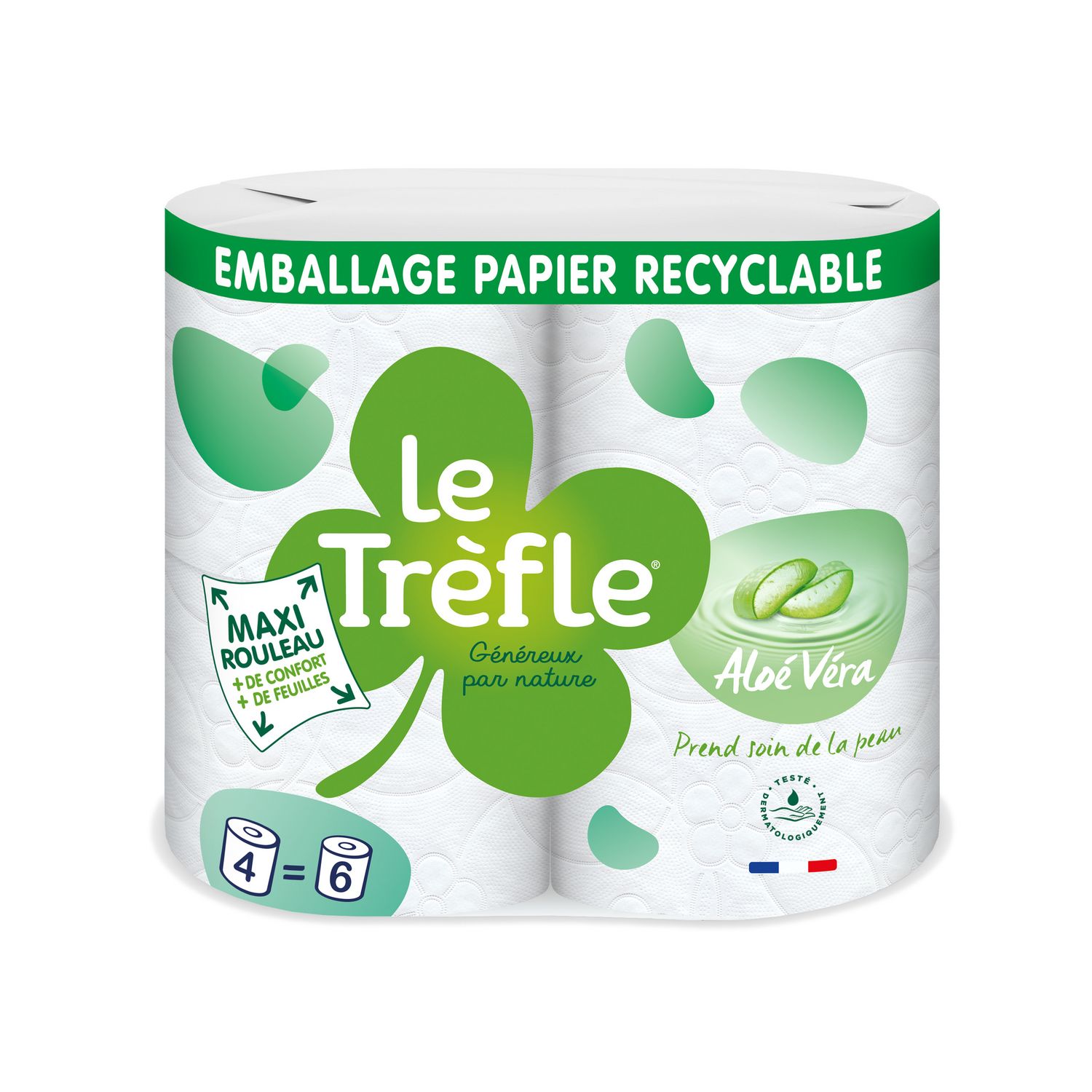 12 Papier toilette ALOE VERA 3 PLIS CASINO