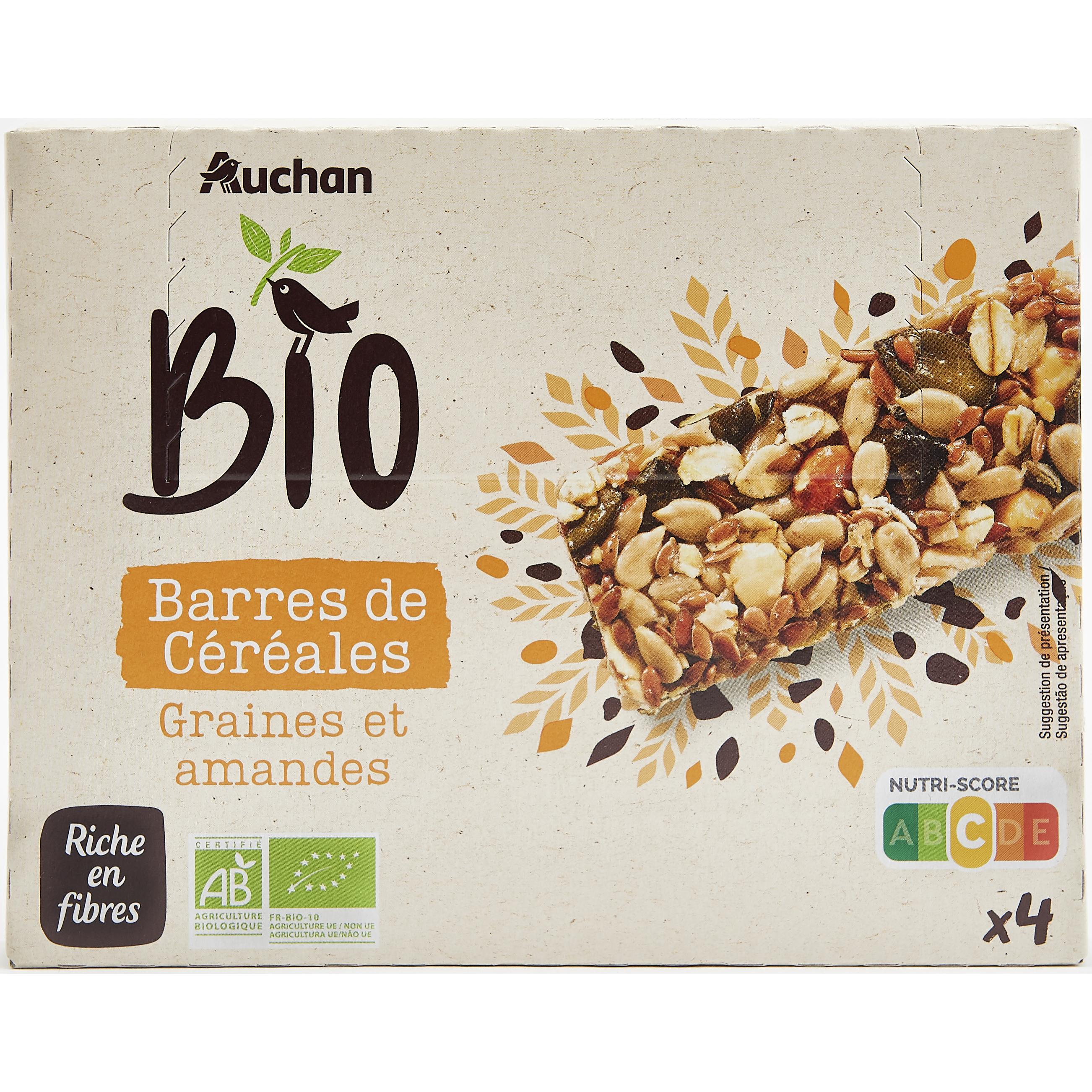 Barres céréales BIO - Gamme CROC SNACK BIO