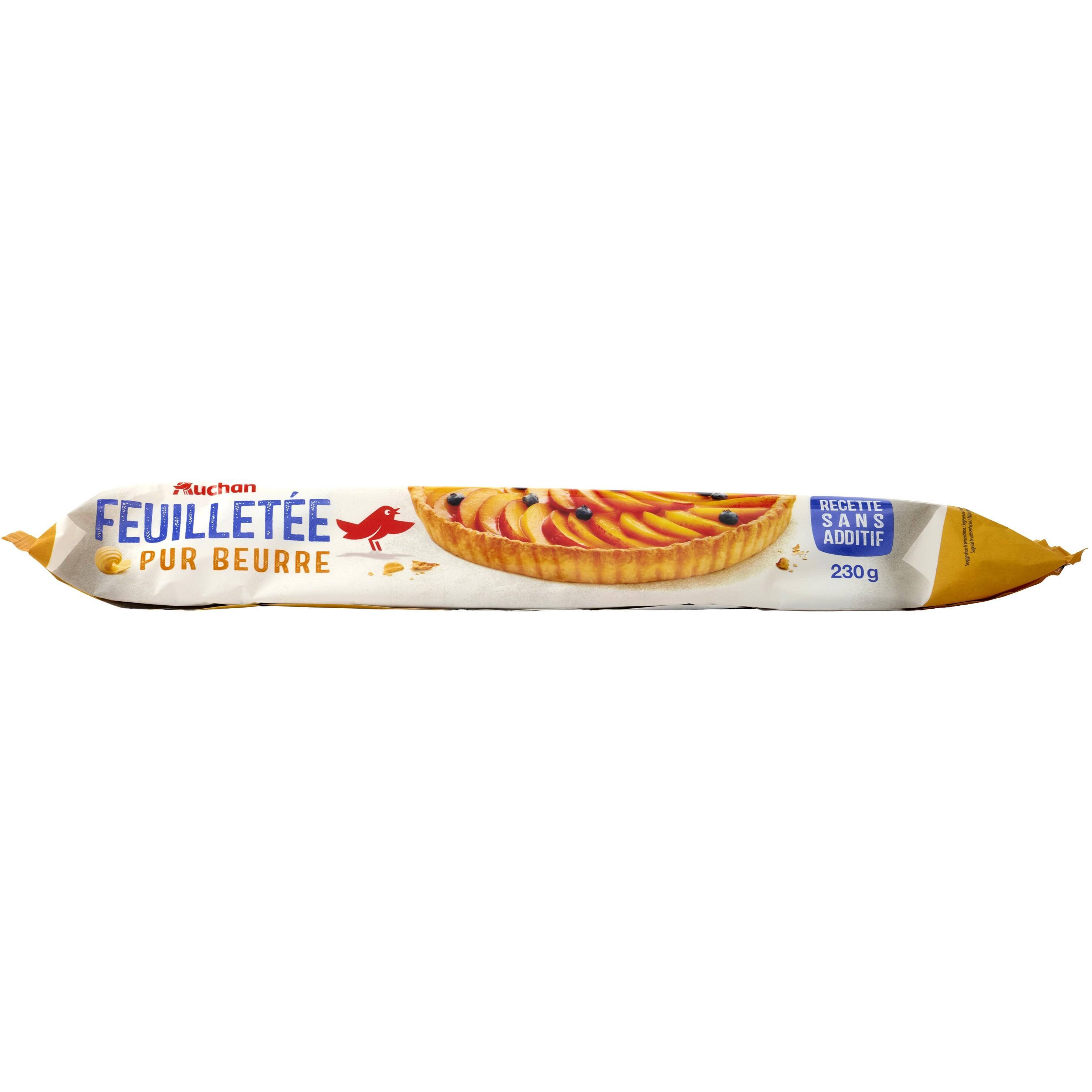 AUCHAN Pâte feuilletée épaisse 280g pas cher 