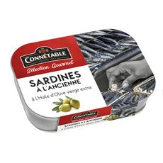 CONNETABLE Sardines à l'ancienne à l'huile d'olive vierge extra 115g