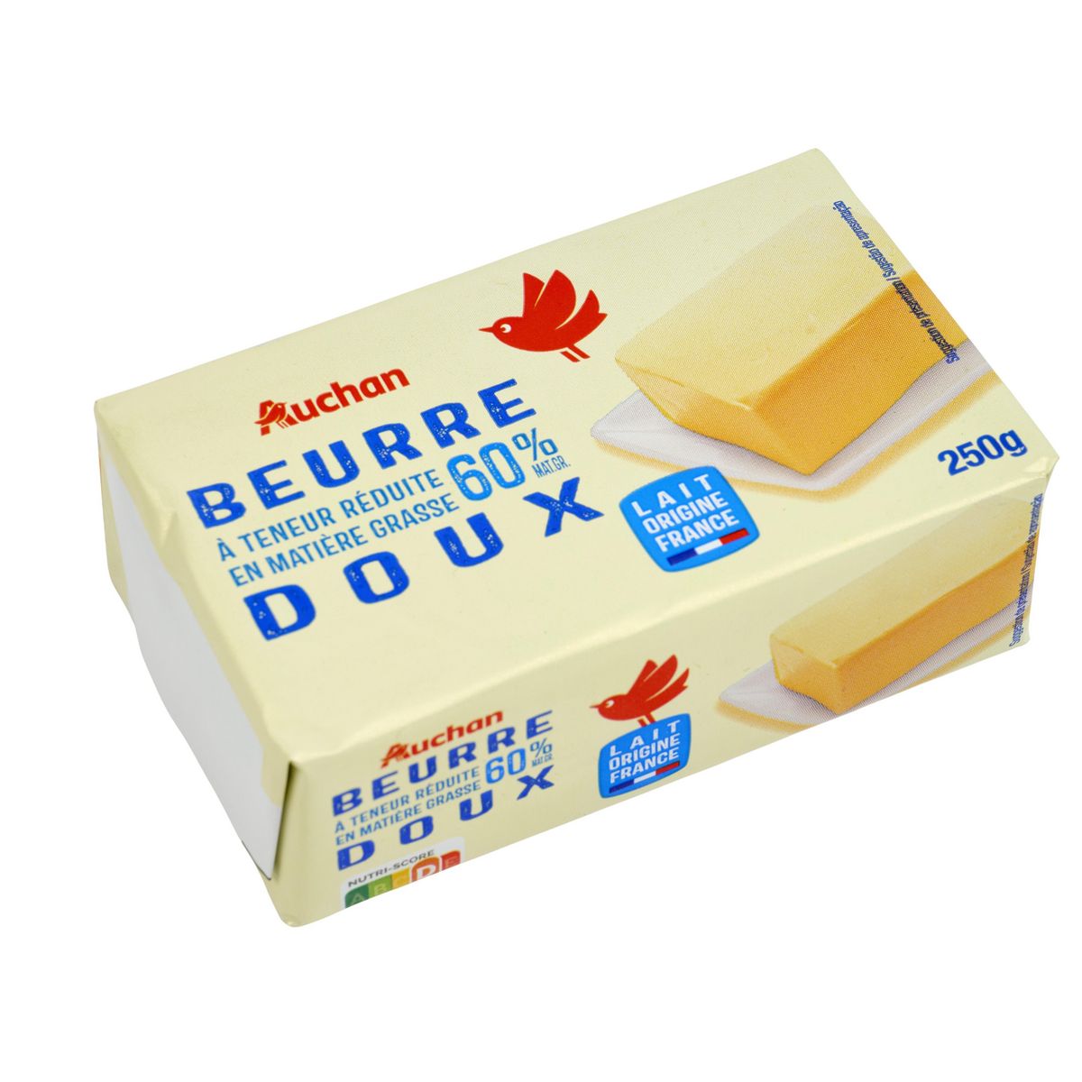 Beurre doux 60% MG CARREFOUR CLASSIC