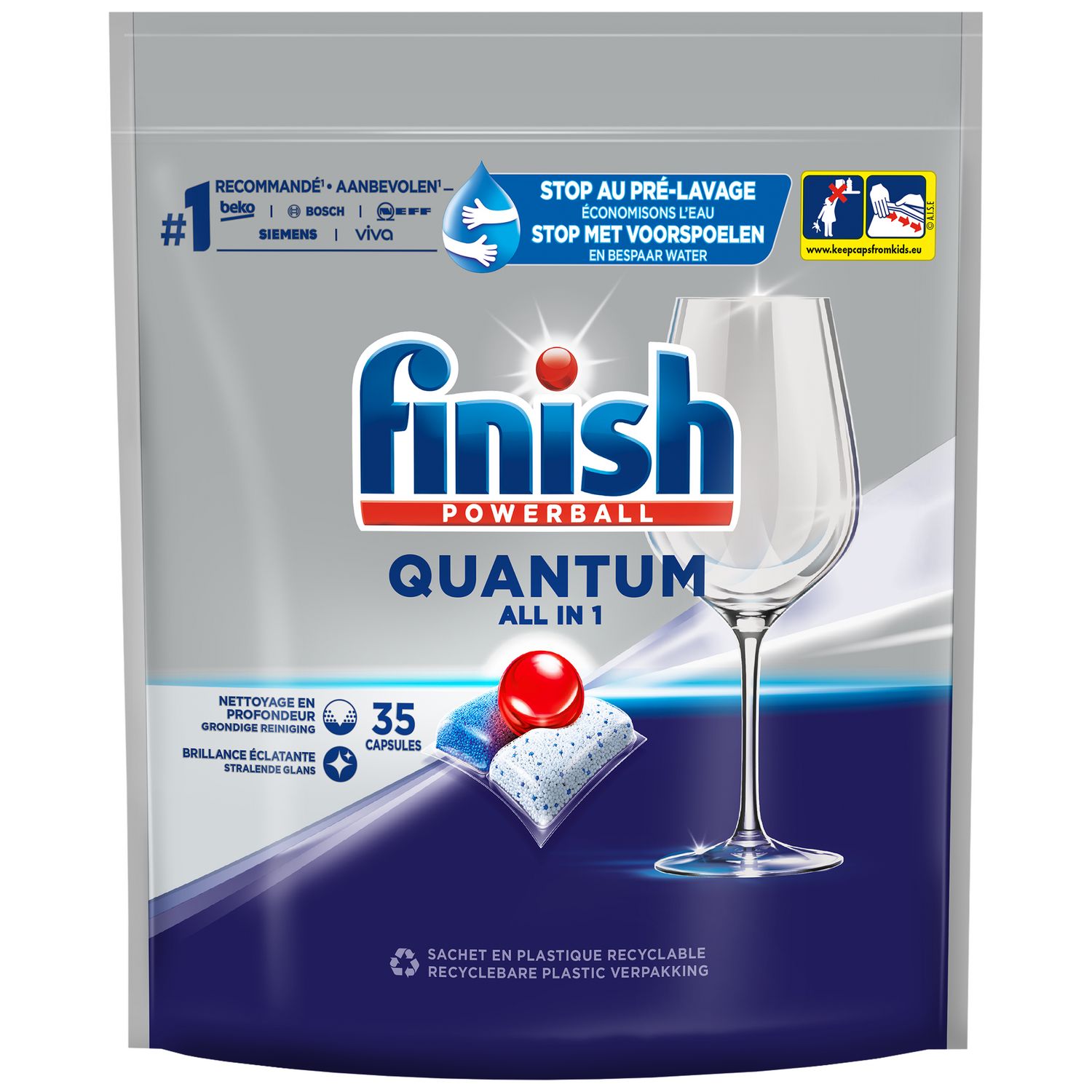 Finish Nettoyant pour Lave-Vaisselle - Régulier - 250ml