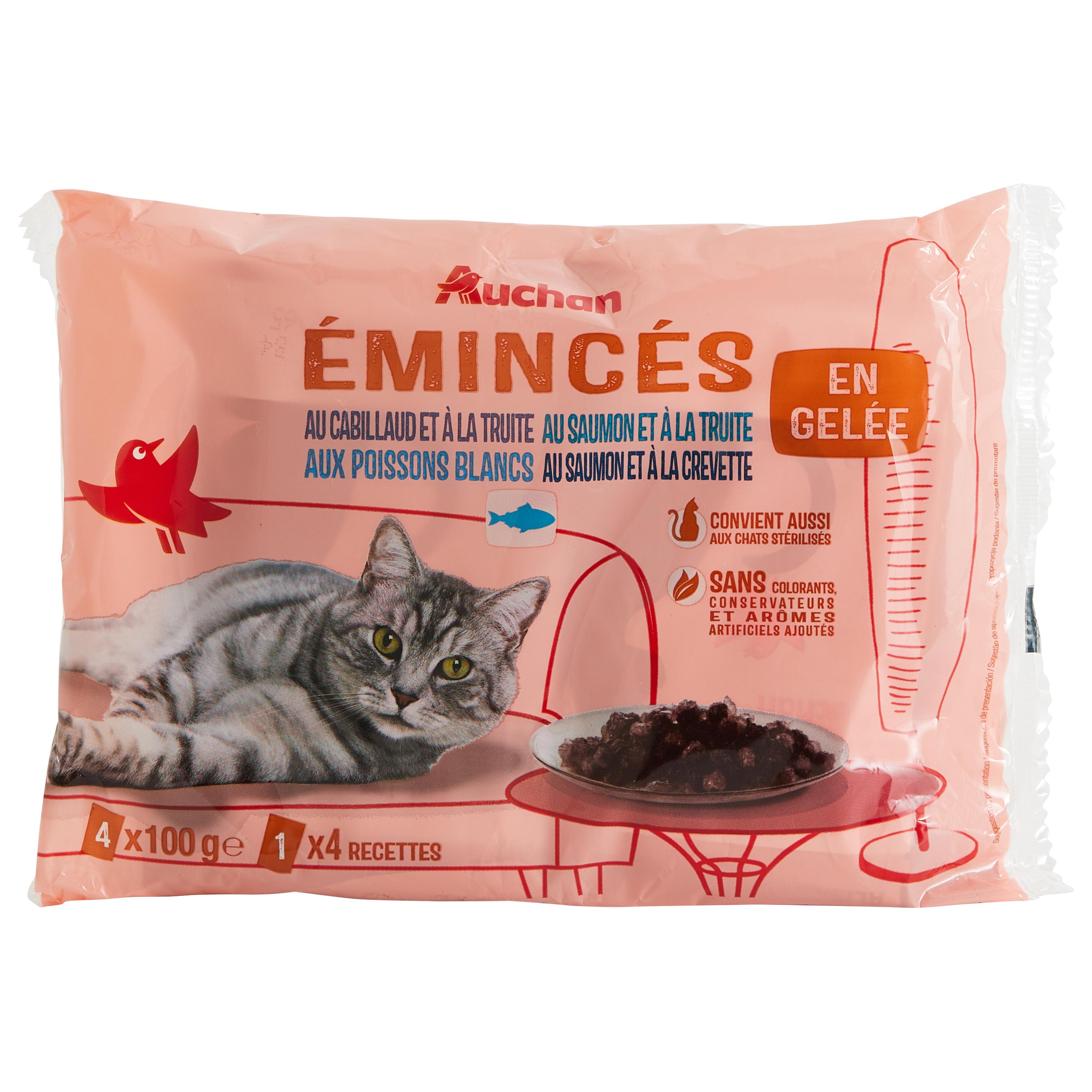 Felix Tendres Effilés en Gelée, Mon chat adore et sans colorants et arômes  artificiels 