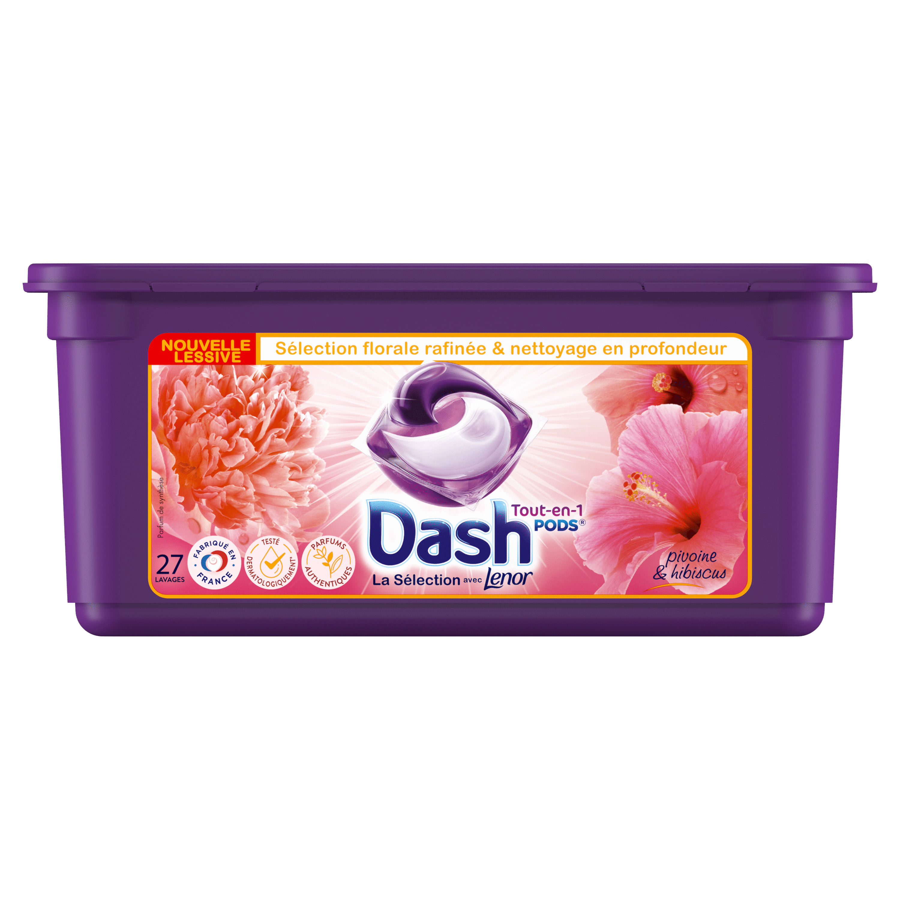 Dash La Selection Tout-en-1 Lessive En Capsules …