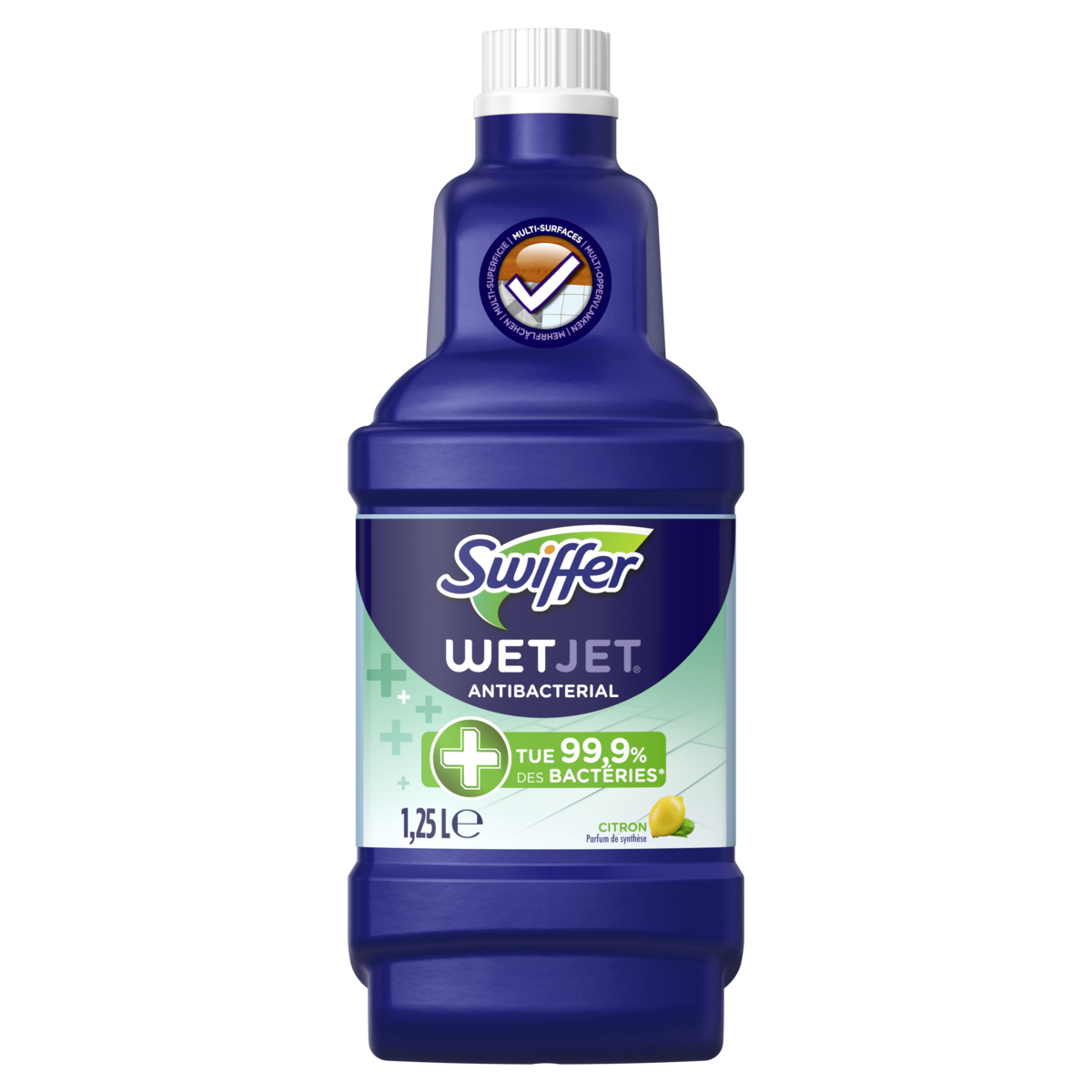 Swiffer Wetjet nettoyant de sol Vent de Fraîcheur, bouteille de 1,25 l