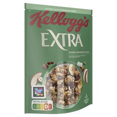 KELLOGG'S Extra céréales raisins bananes et noix 450g