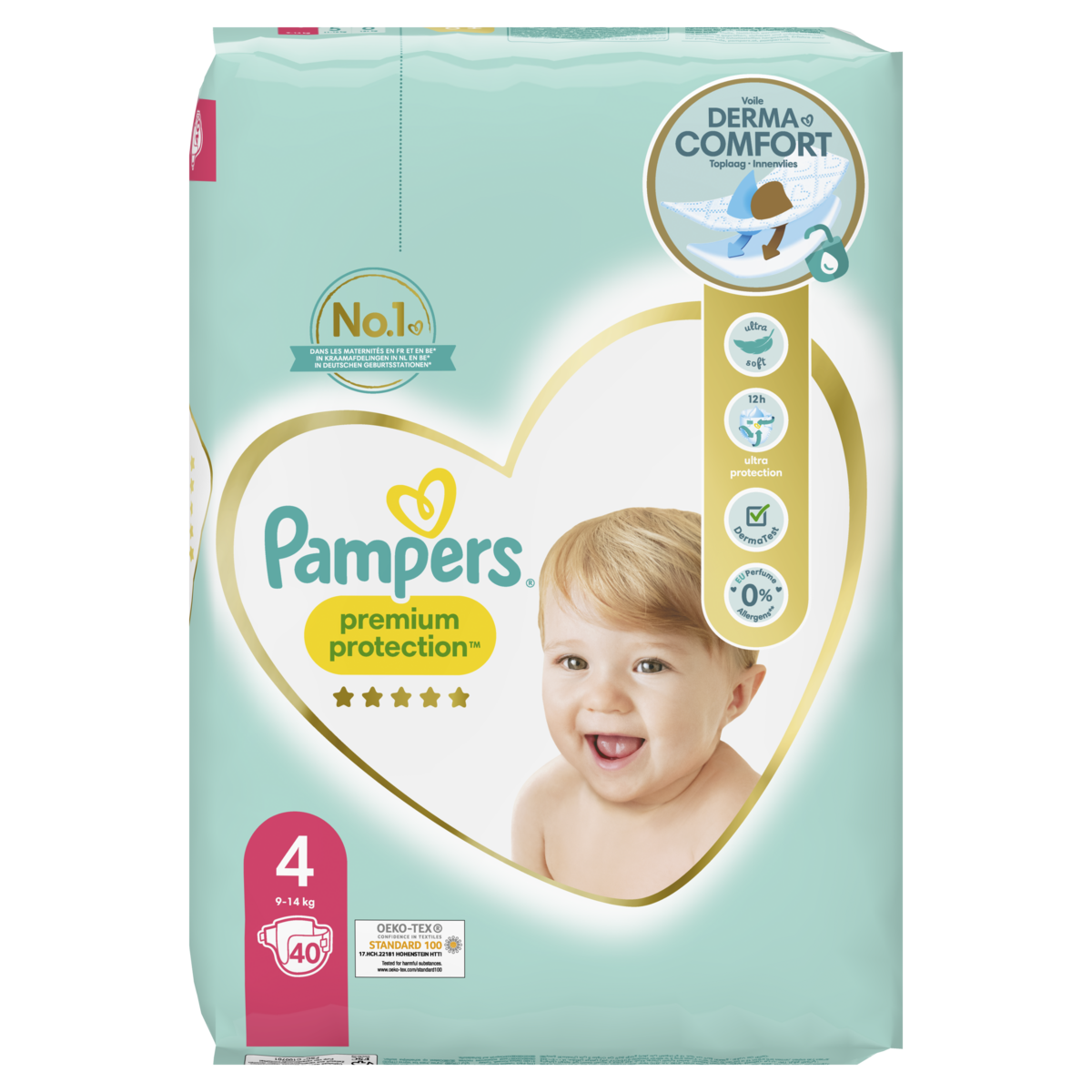 Pampers 4 best sale plus premium protection