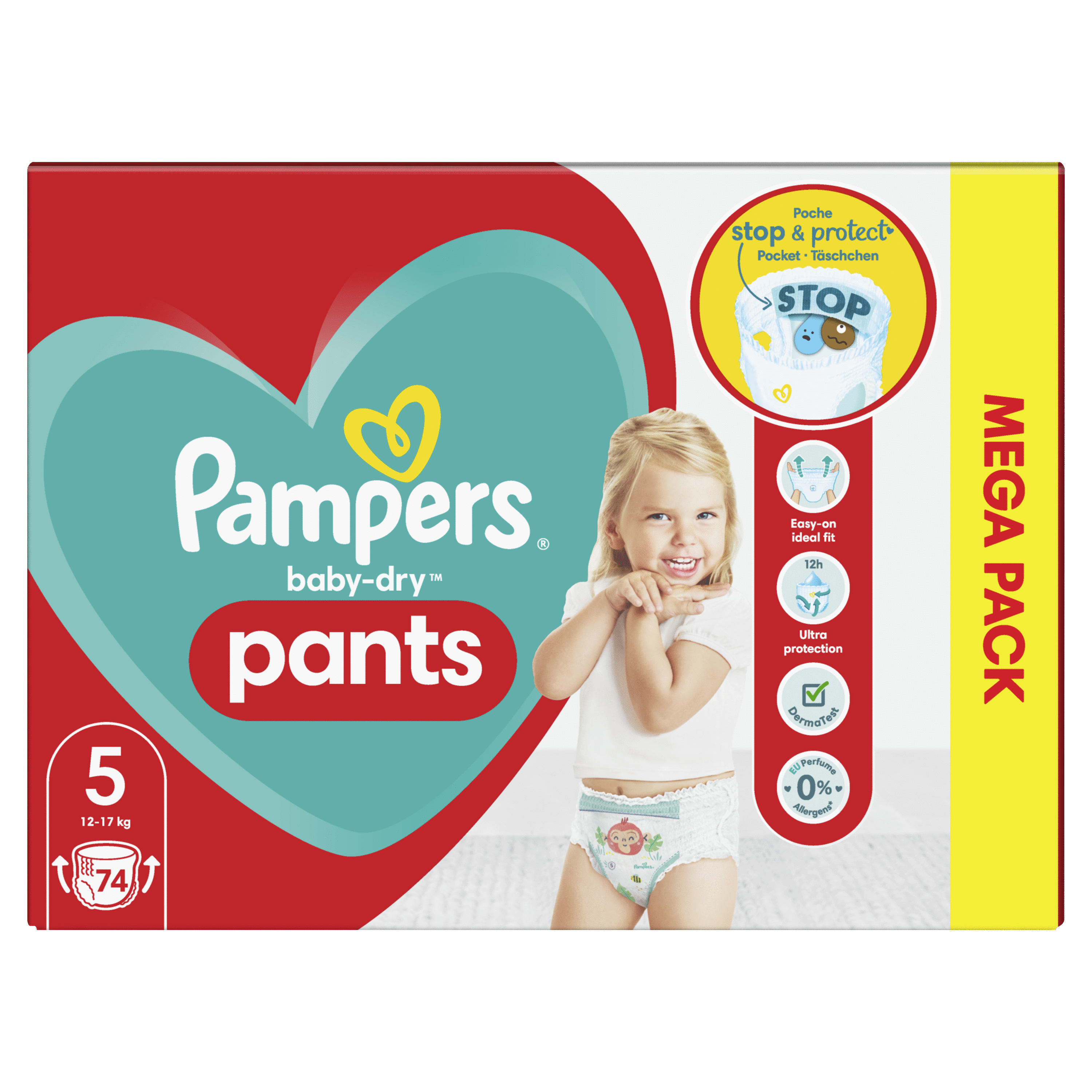 Pampers lingettes bébé new baby sensitive 4x50 lingettes - 200