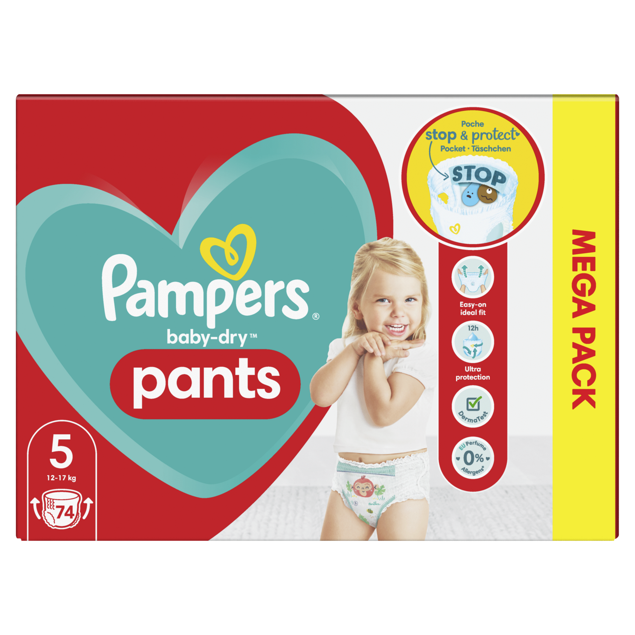 Pampers Couches-culottes Harmonie Pants Taille 5