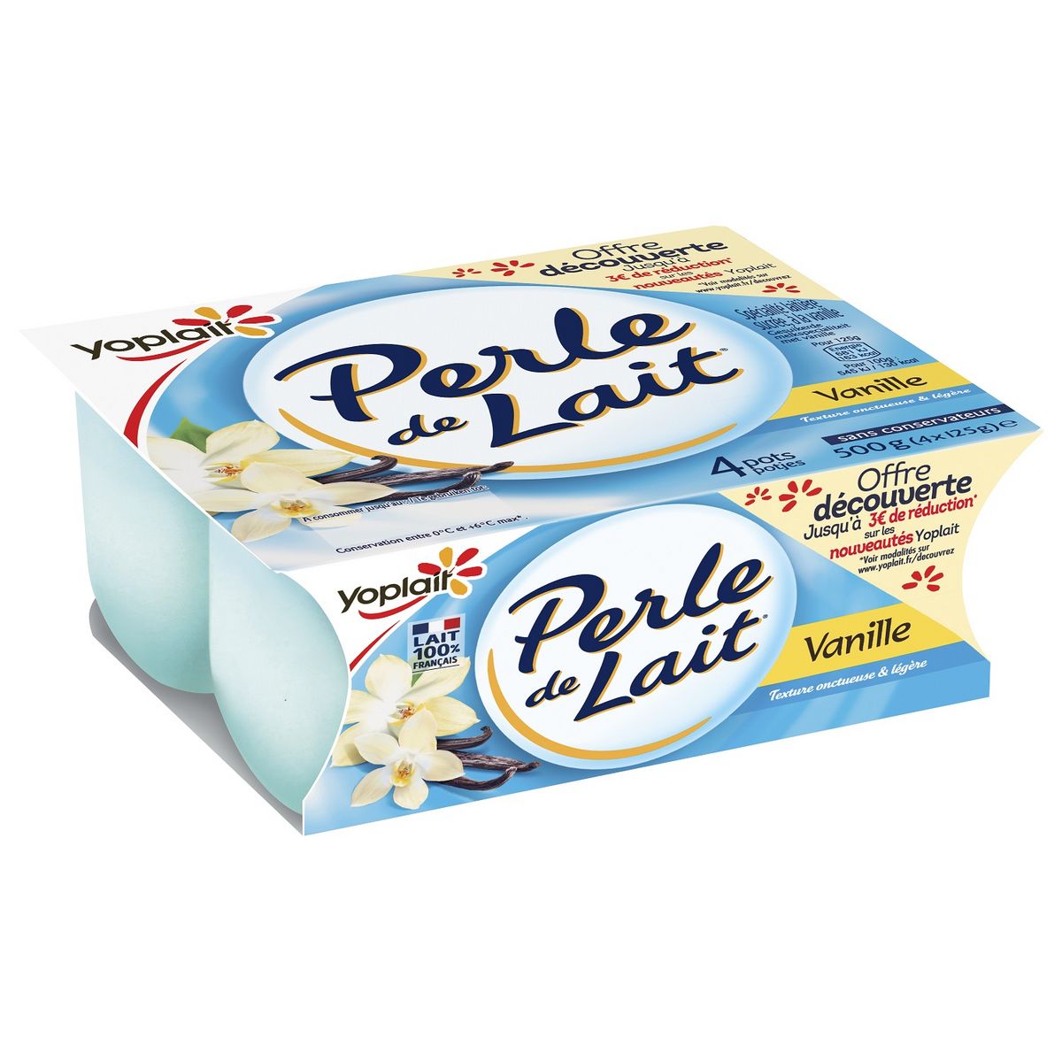 Yoplait Yogourts Perle de lait au citron 4x125g (500g) acheter à