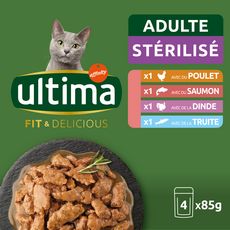 Sachets Repas Chat Pas Cher A Prix Auchan