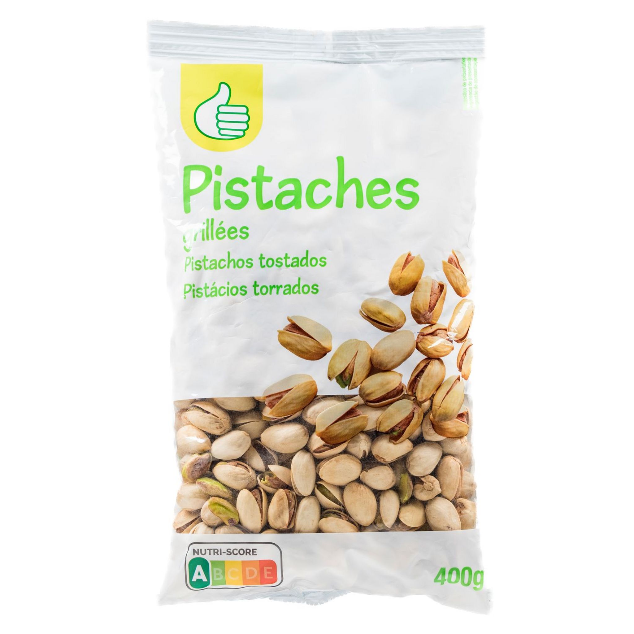 AUCHAN Auchan pistache décortiquée grillée 125g pas cher 