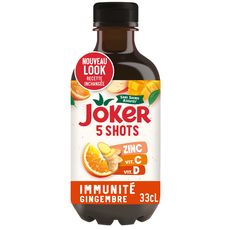 JOKER Shots immunité gingembre 33cl