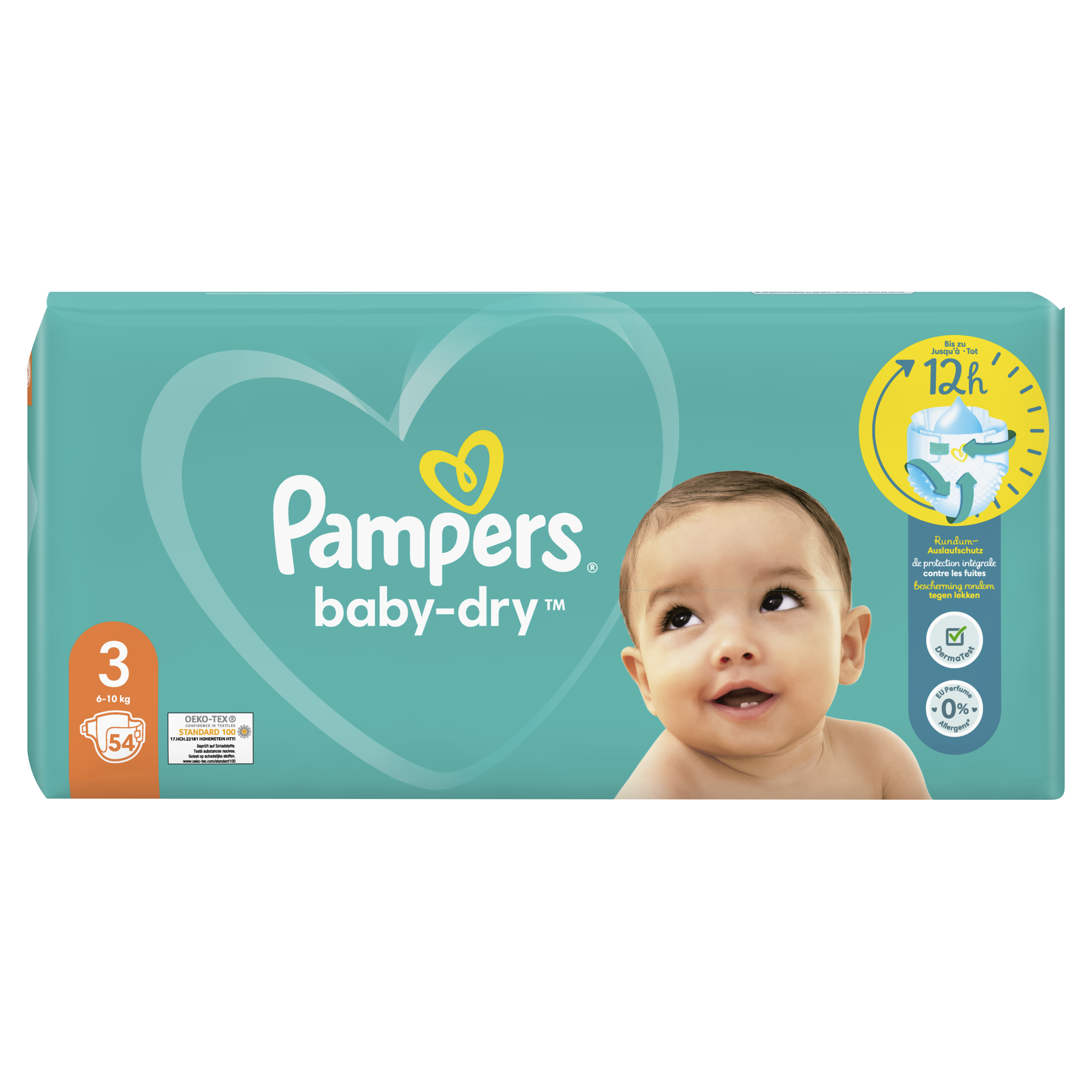 Paquet de couches Pampers baby dry taille 3 - Pampers