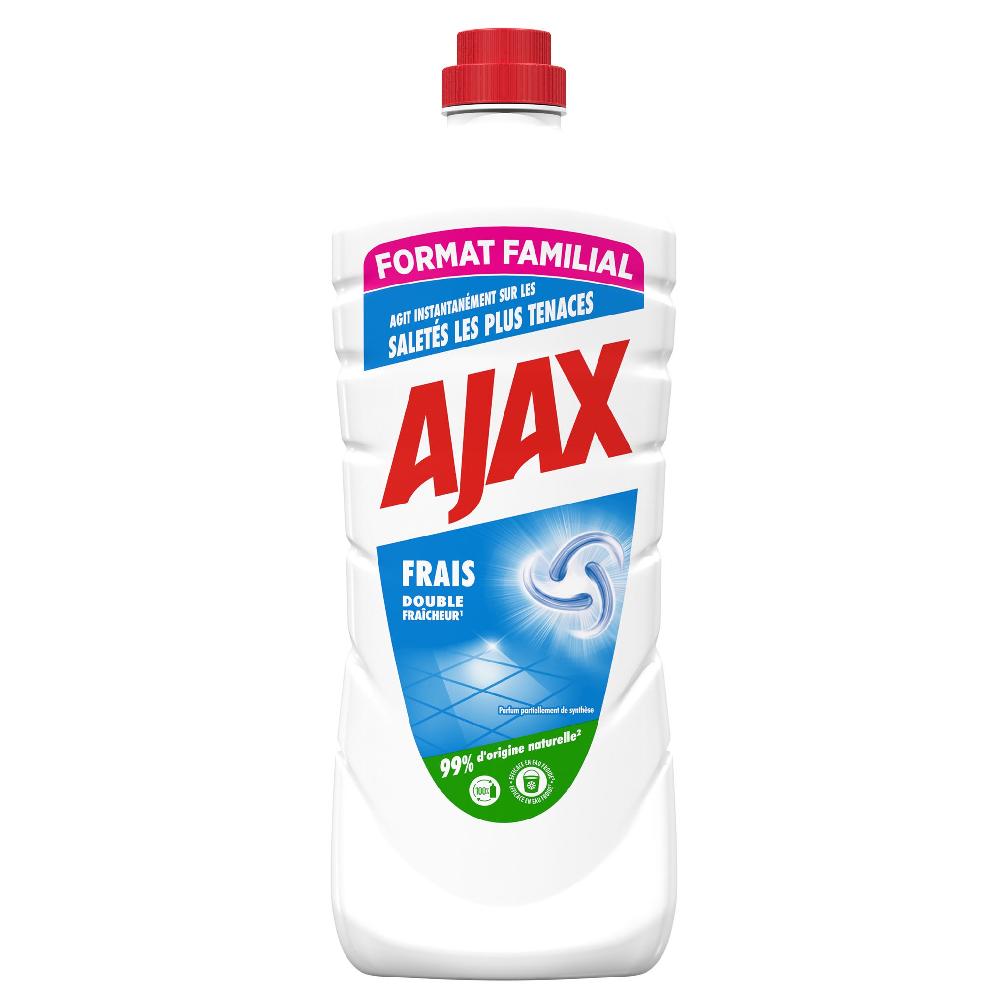 Ajax - Nettoyant ménager sol et multi surfaces citron vert (1.25 L