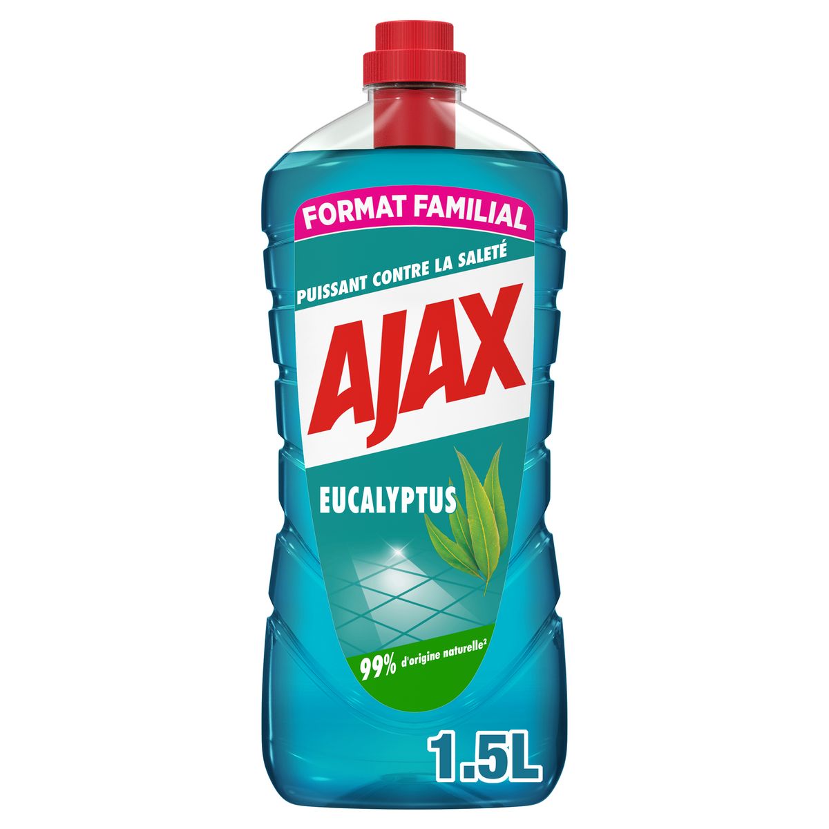 AJAX Nettoyant ménager multi-surfaces bicarbonate et citron 1,25l