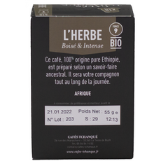 CAFÉS TCHANQUÉ Capsules de café compatibles Nespresso 10 capsules 57g