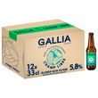 GALLIA Bière blonde Champ Libre 5.8% bouteilles 12x33cl