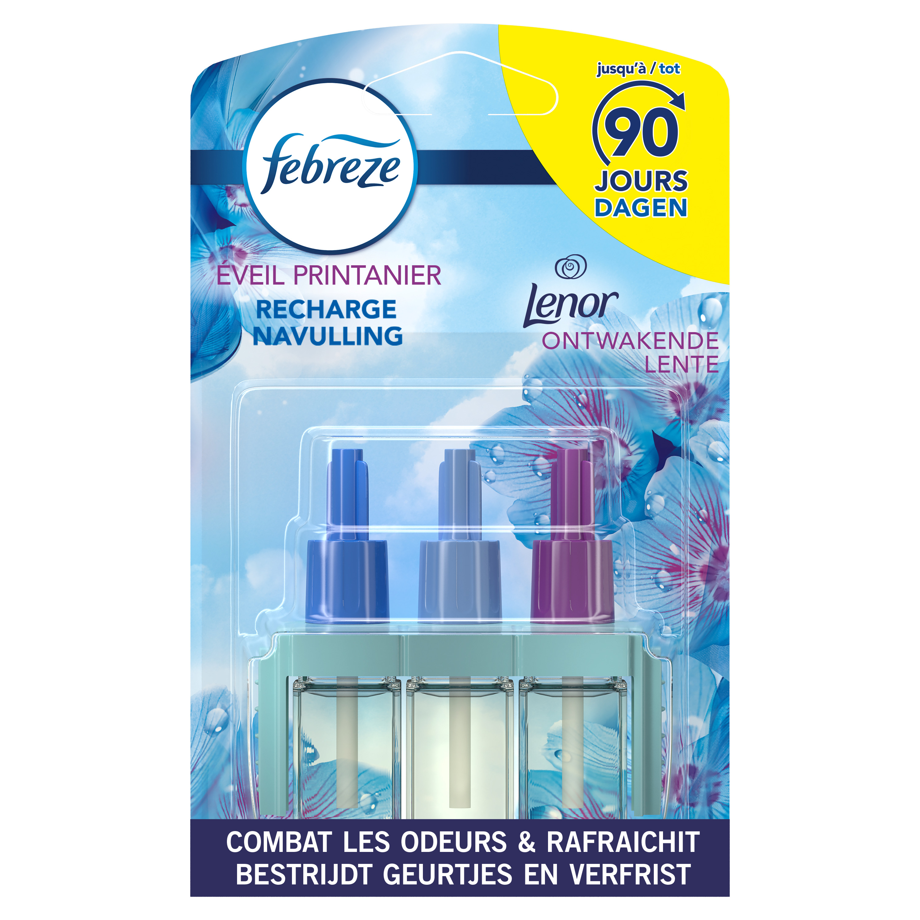 FEBREZE Smart recharge pour diffuseur électrique éveil printanier 20ml pas  cher 