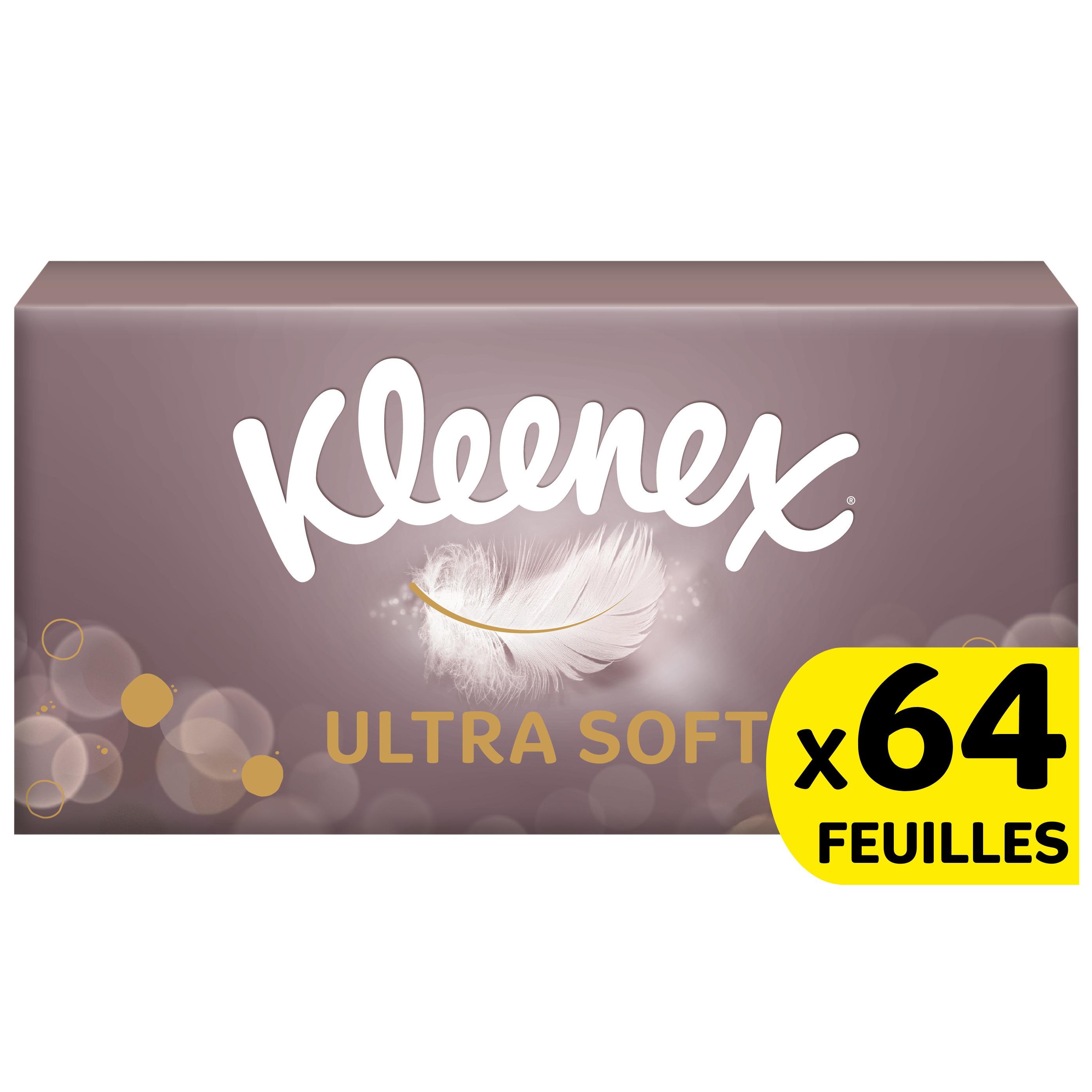 Kleenex® Collection « Ovale », mouchoirs triple épaisseur, 64 mouchoirs,  210 mm, blanc - Mouchoirsfavorable à acheter dans notre magasin