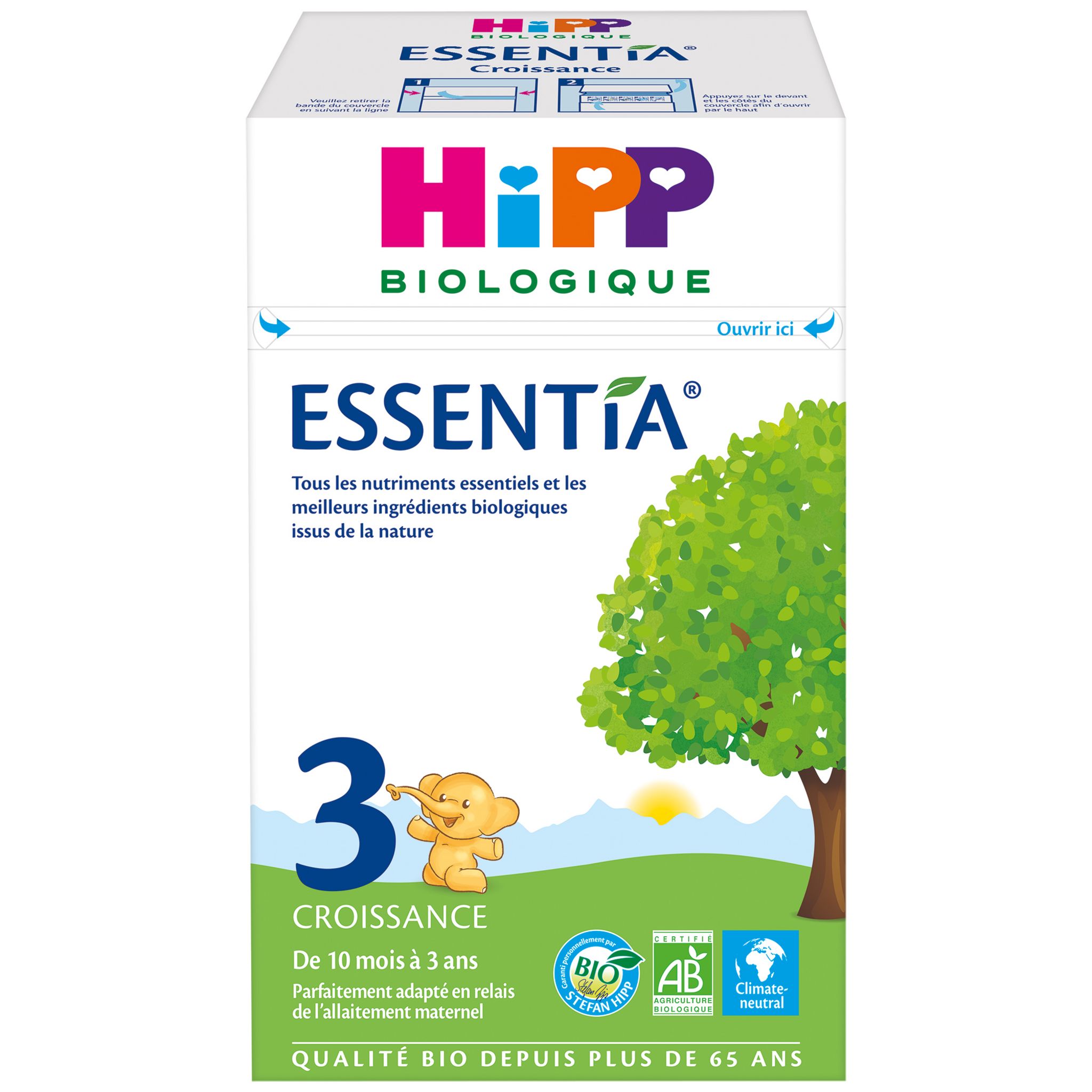 Promo Hipp biologique croissance combiotic 3 chez Auchan