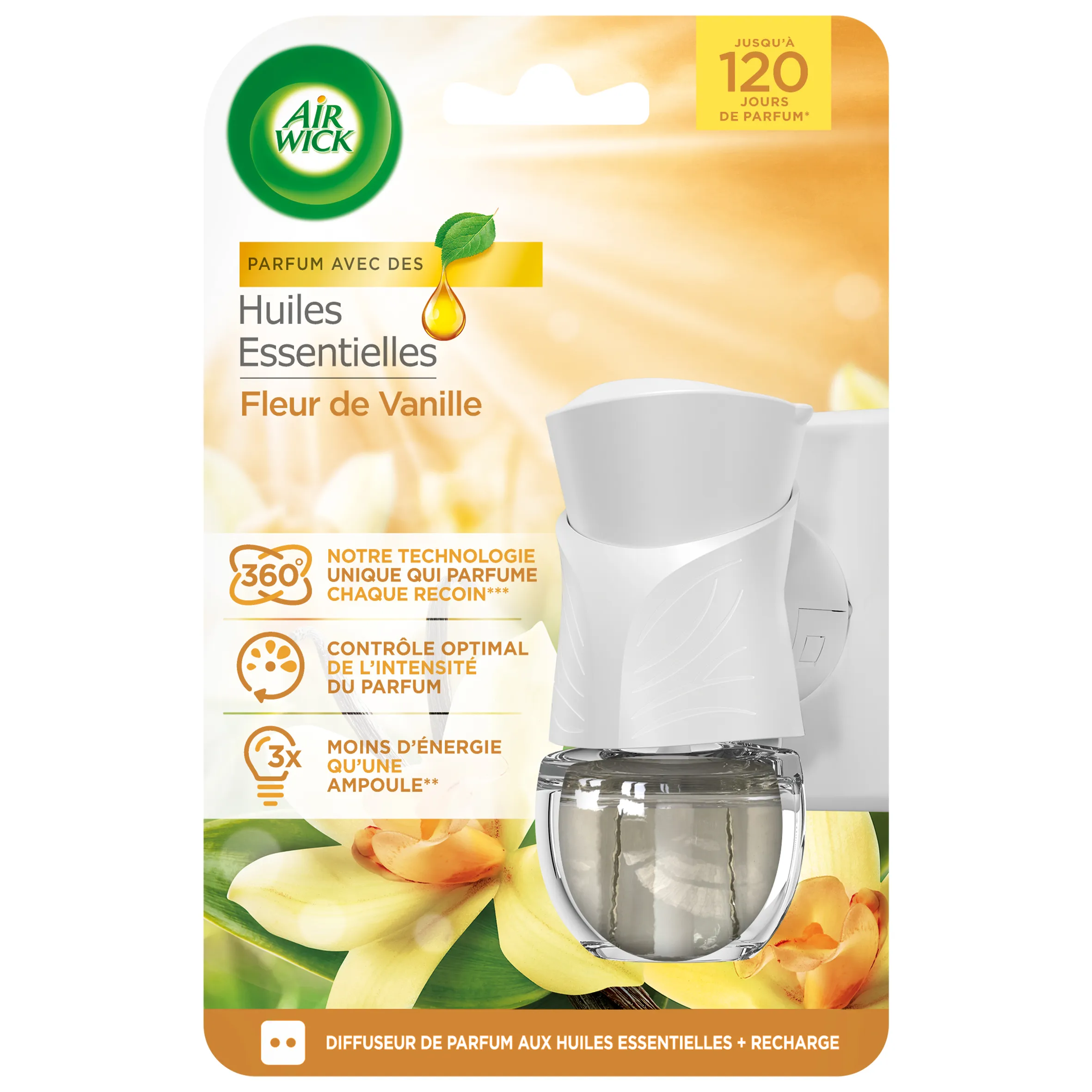 Air Wick Recharge Désodorisant Automatique Vanille 250ml