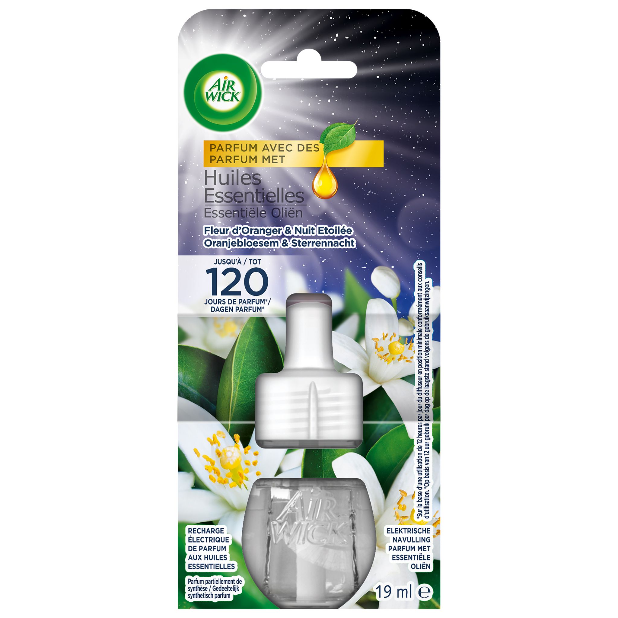 FEBREZE 3Volution - Désodorisant électrique et recharge senteur fleur de  lys 20ml 