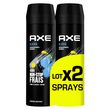 AXE Déodorant spray homme alaska 2x200ml lot de 2