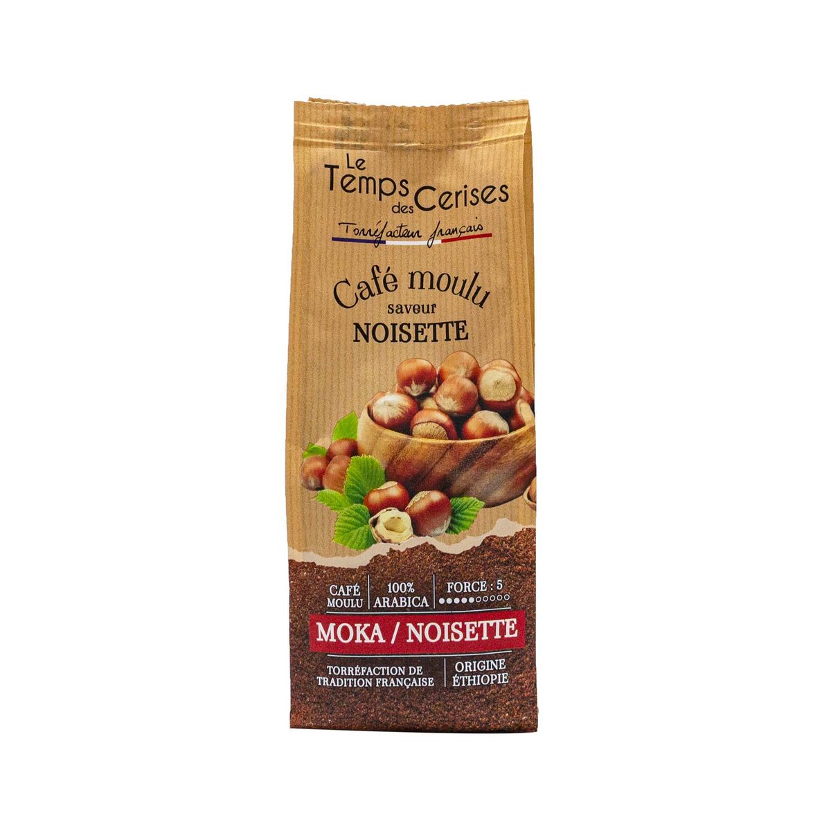 Les cafés saveur - Café moulu saveur Noisette 125gr