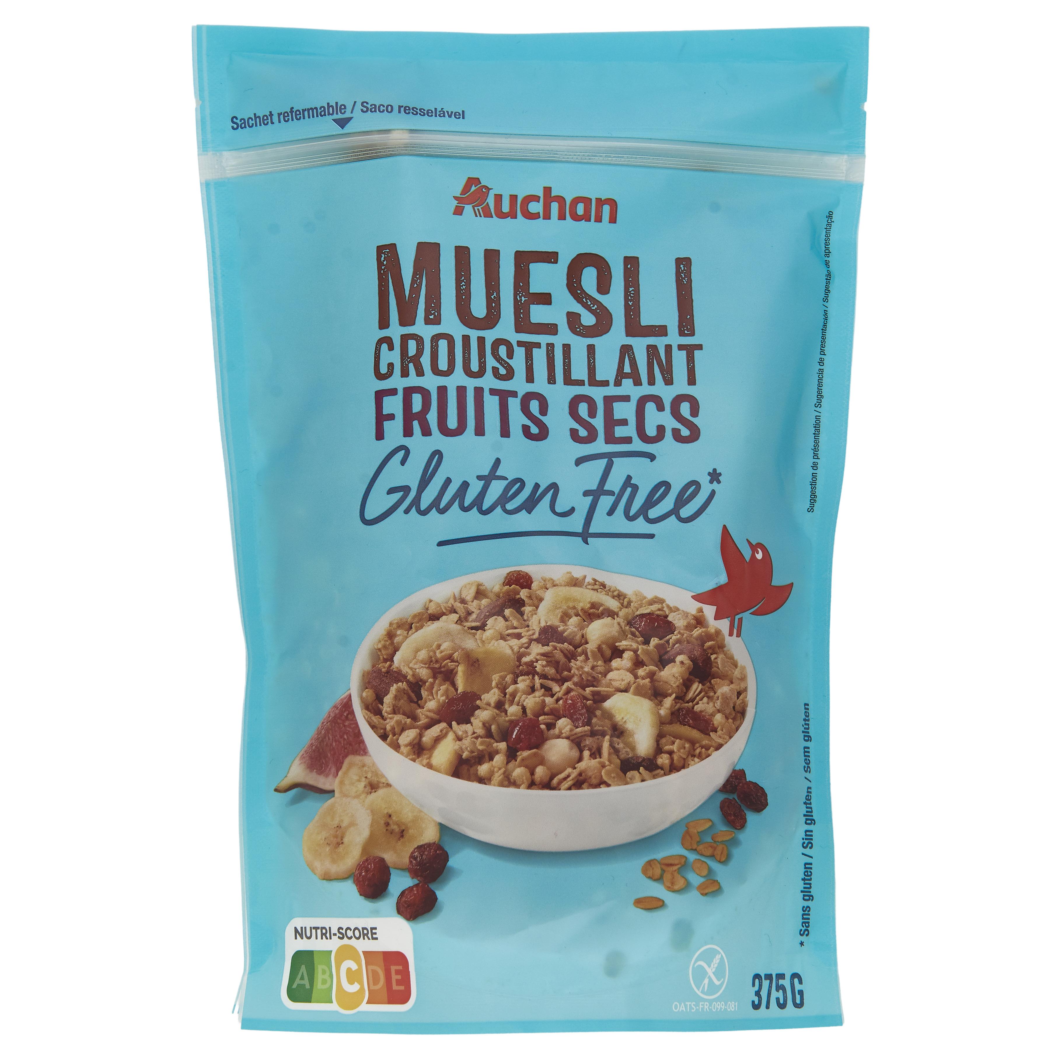 Muesli Sans Gluten Fruits Rouges 375g – Satoriz Valence