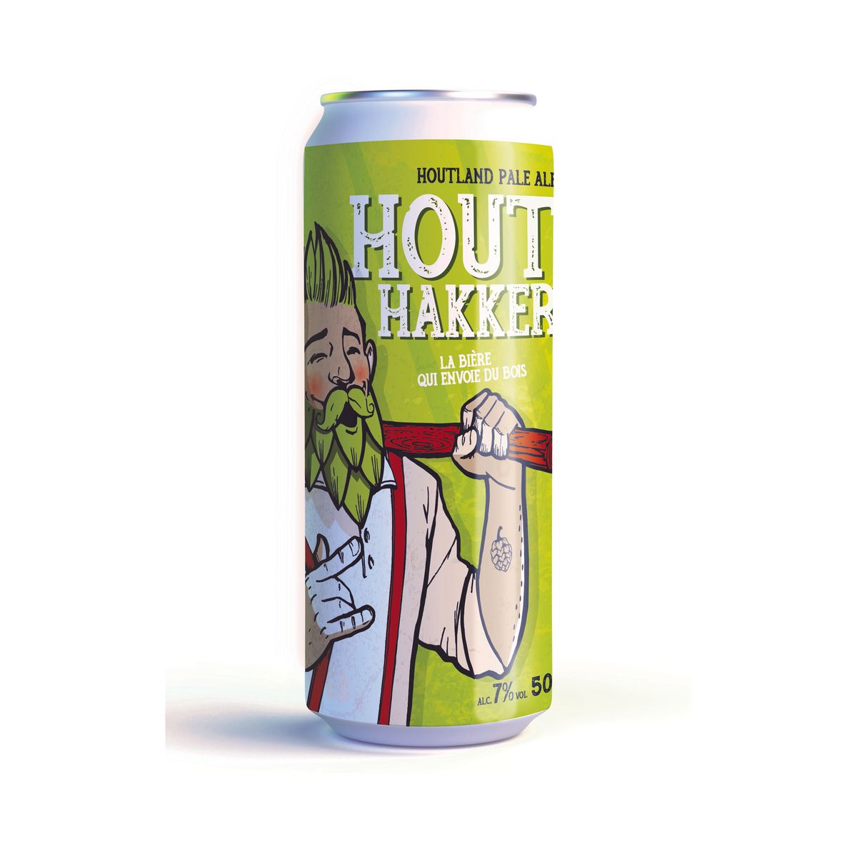 HOUTHAKKER Bière de tradition flamande pale ale 7% boîte 50cl