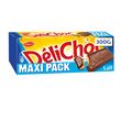Delacre DELICHOC Biscuits sablés nappés de chocolat au lait croustillant