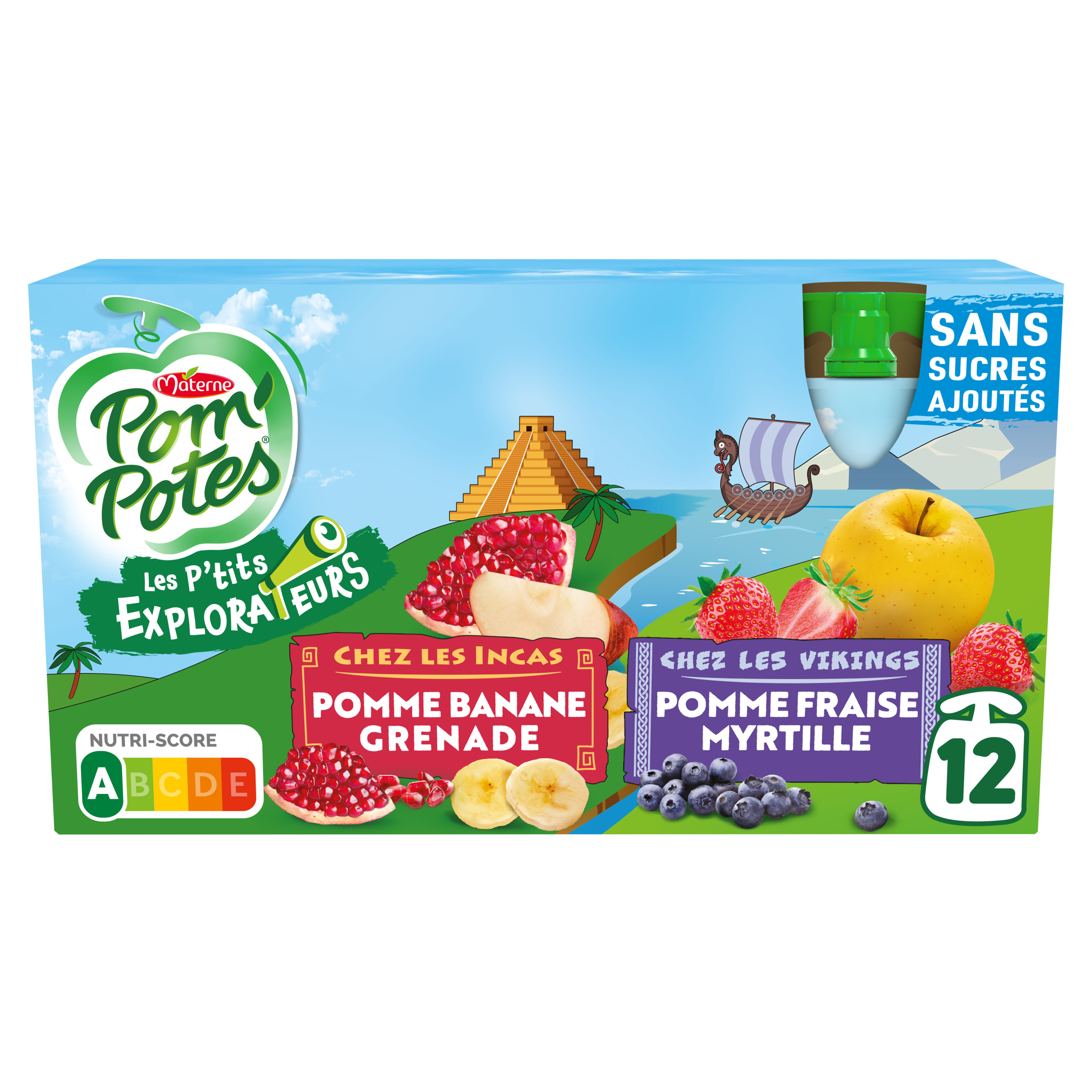 Des gourdes Pom'Potes® distribuées en gare cet été