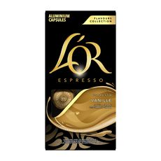 L'OR ESPRESSO Capsules de café saveur vanille compatibles Nespresso 10 capsules 52g