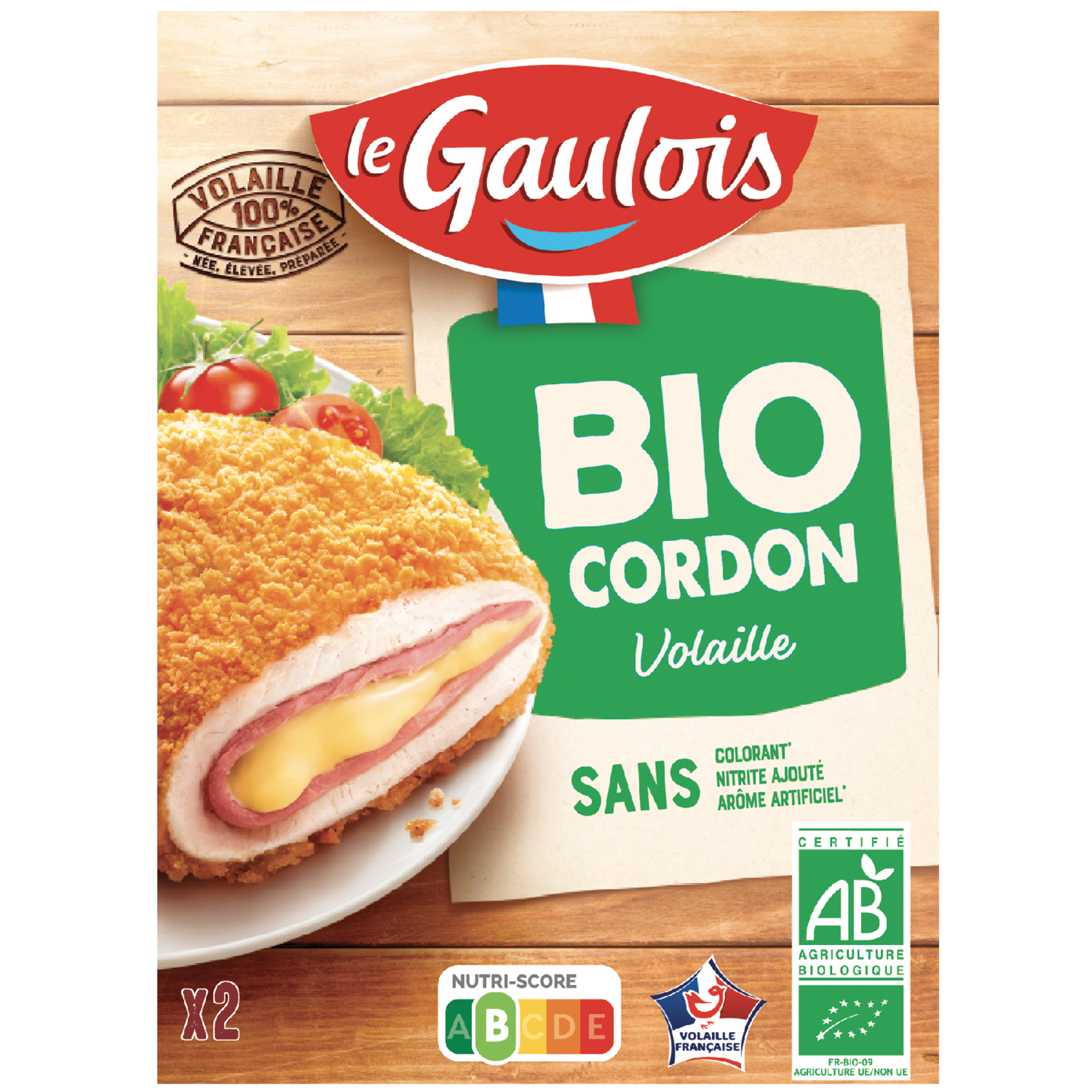 Cordon bleu végétal LE GAULOIS