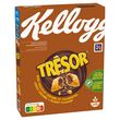 KELLOGG'S Trésor céréales fourrées chocolat caramel et cacahuètes 410g