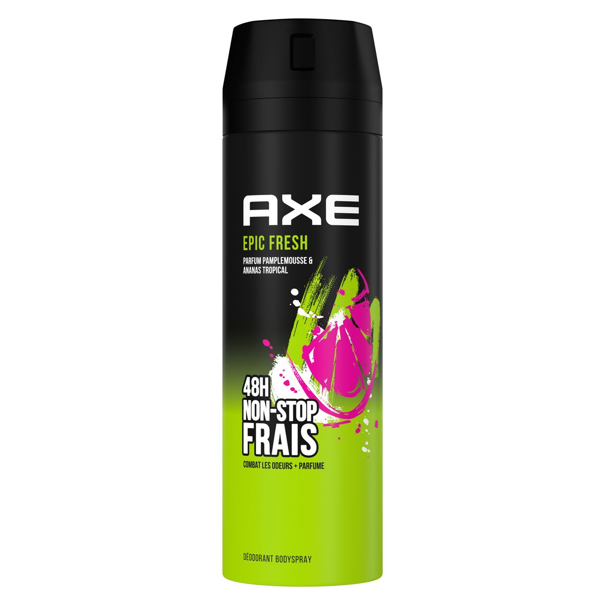 AXE Déodorant spray epic fresh 48h parfum pamplemousse et ananas tropical 200ml