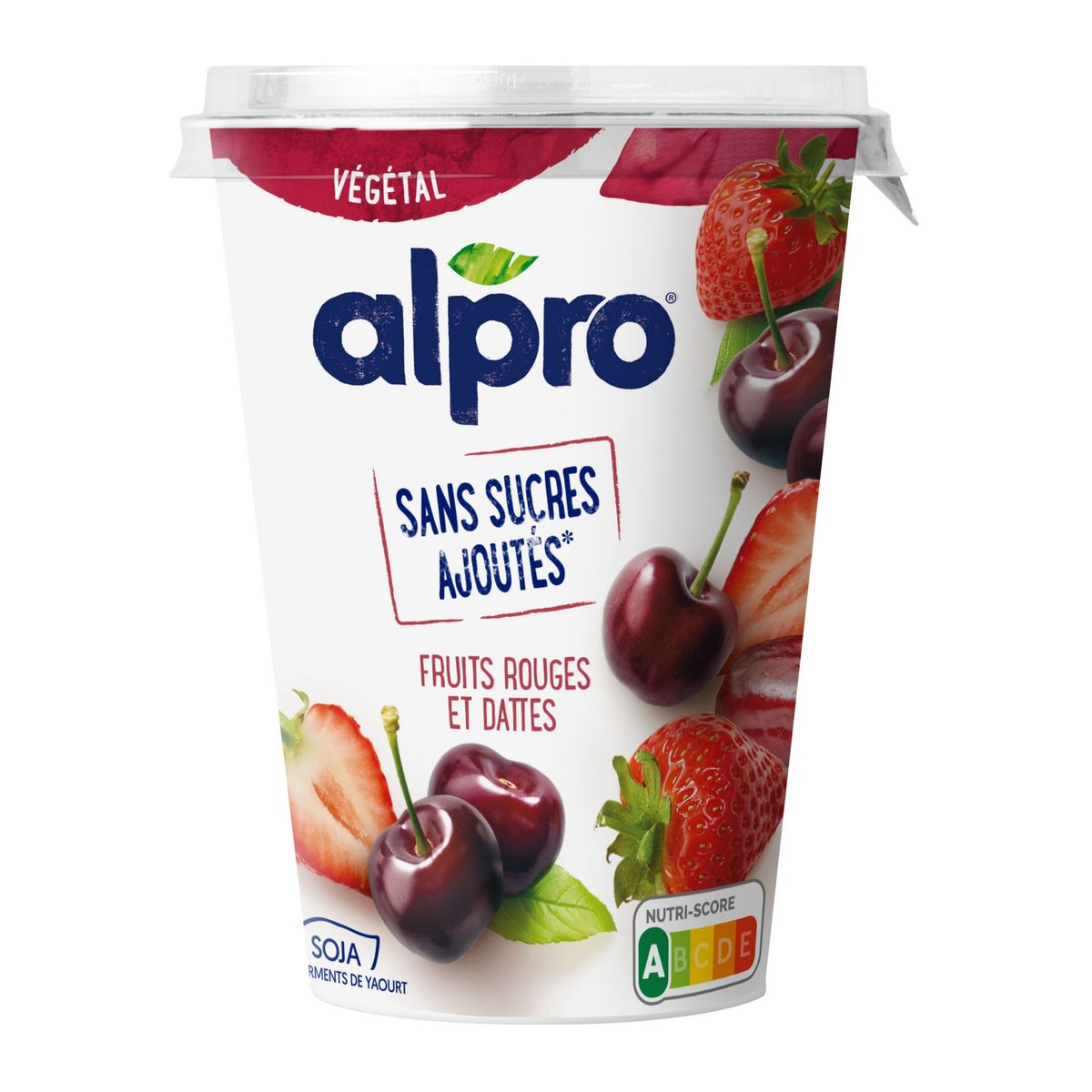 Test Alpro Cerise - Dessert végétal aux fruits rouges - UFC-Que