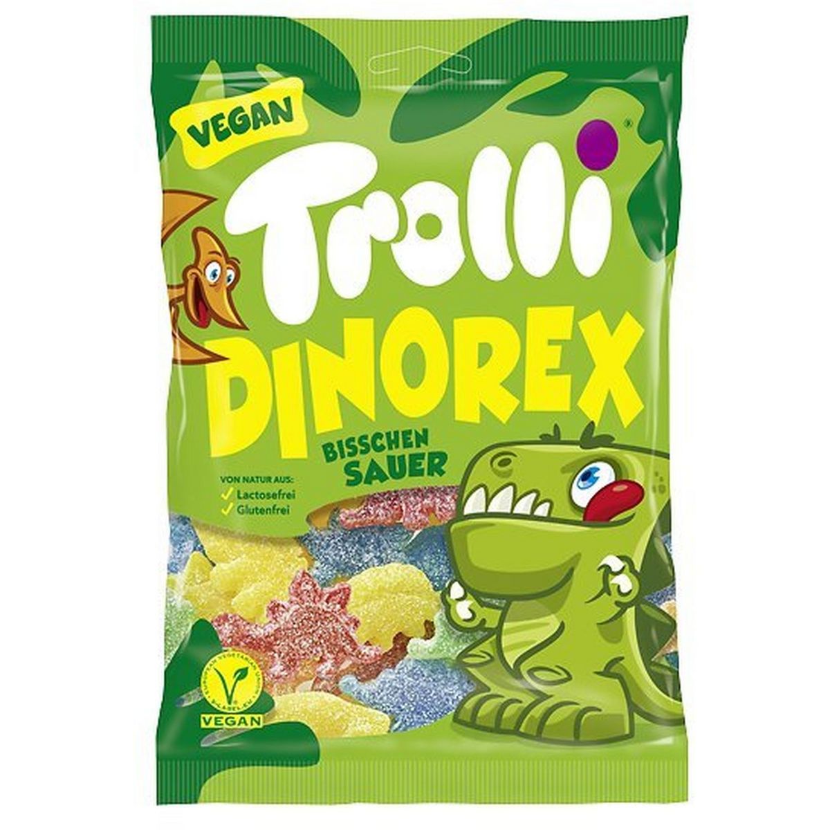 TROLLI Dinorex bonbons gélifiés vegan  200g