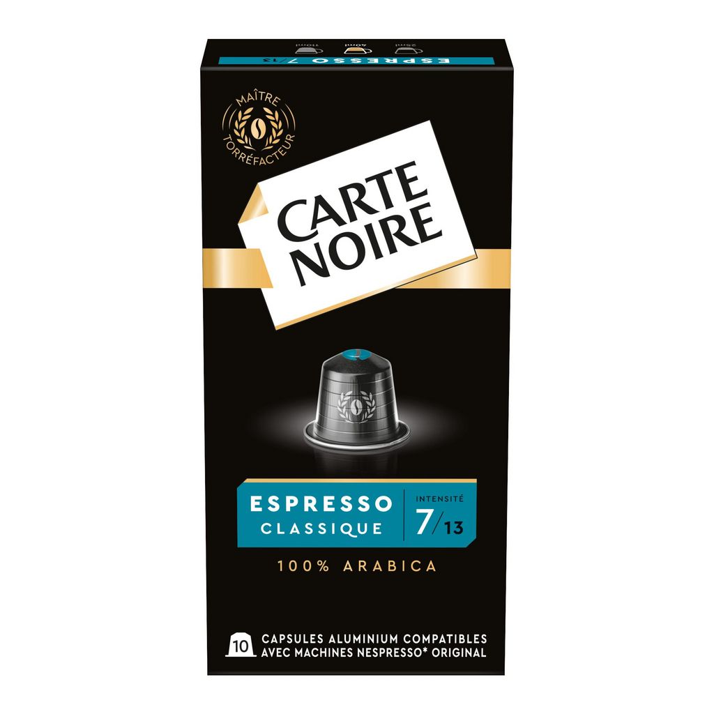 CARTE NOIRE Café Espresso classique nº 7 - 30 capsules - 159 g