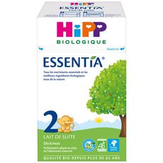 HIPP Essentia Lait de croissance 2 bio en poudre dès 6 mois 600g