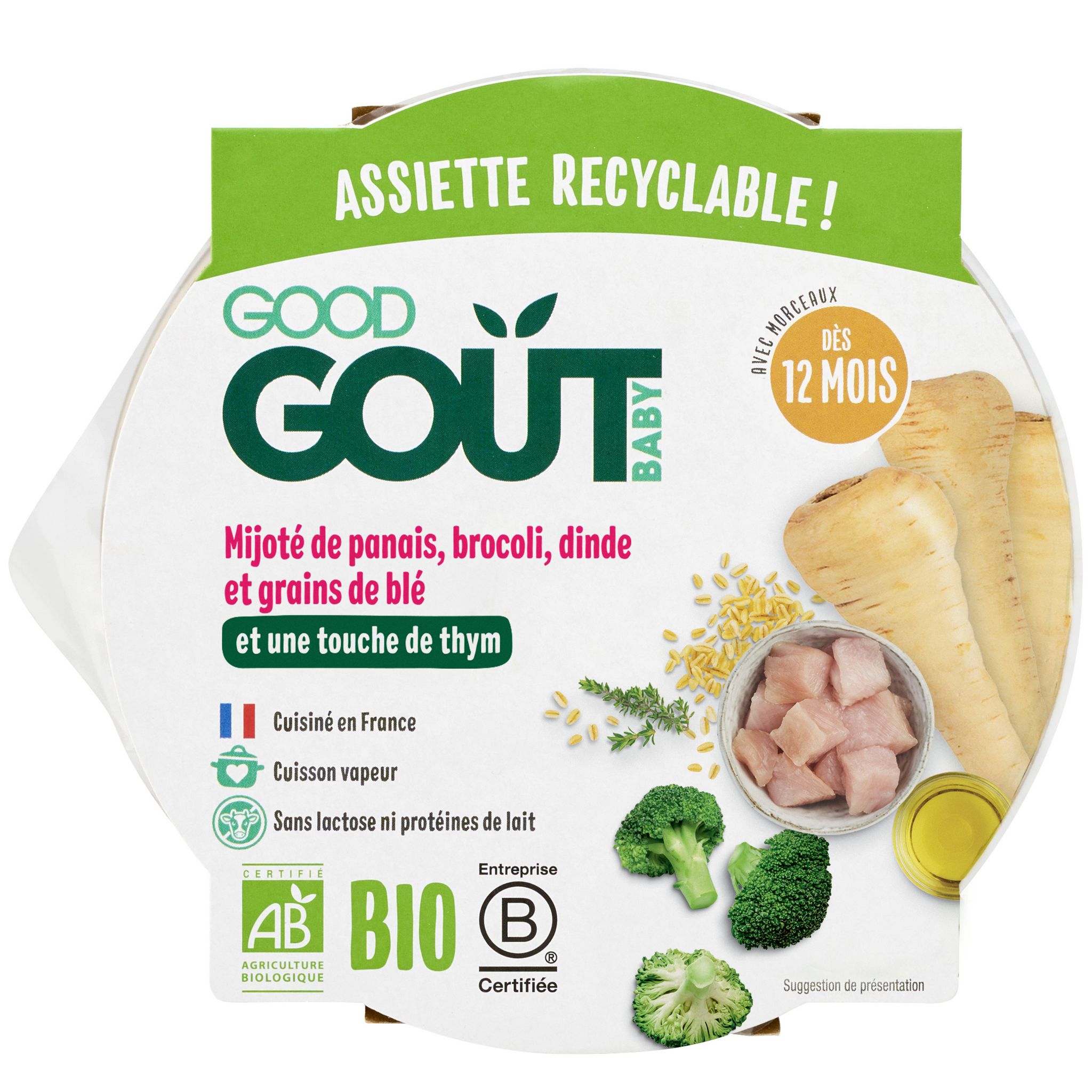 Gourde au panais bio - 120g