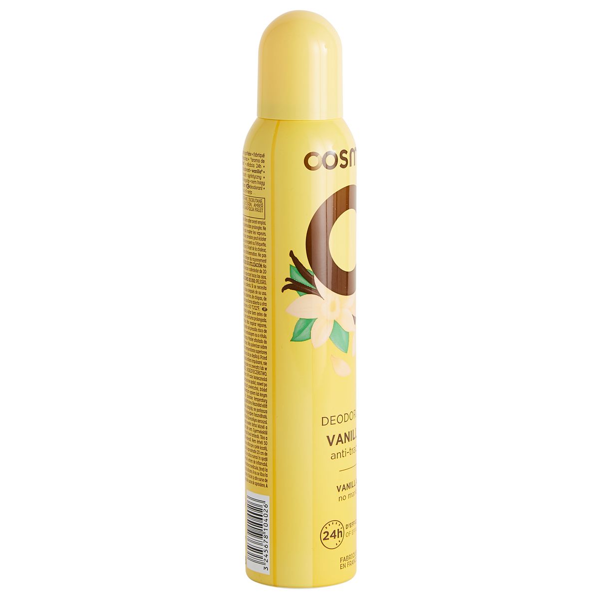 COSMIA Déodorant spray 24h vanille anti-traces 200ml