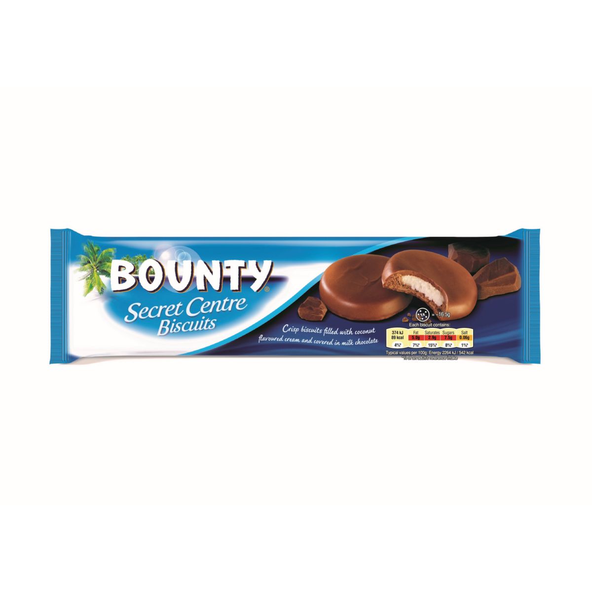 Bounty Chocolat au Noix de Coco 57 G